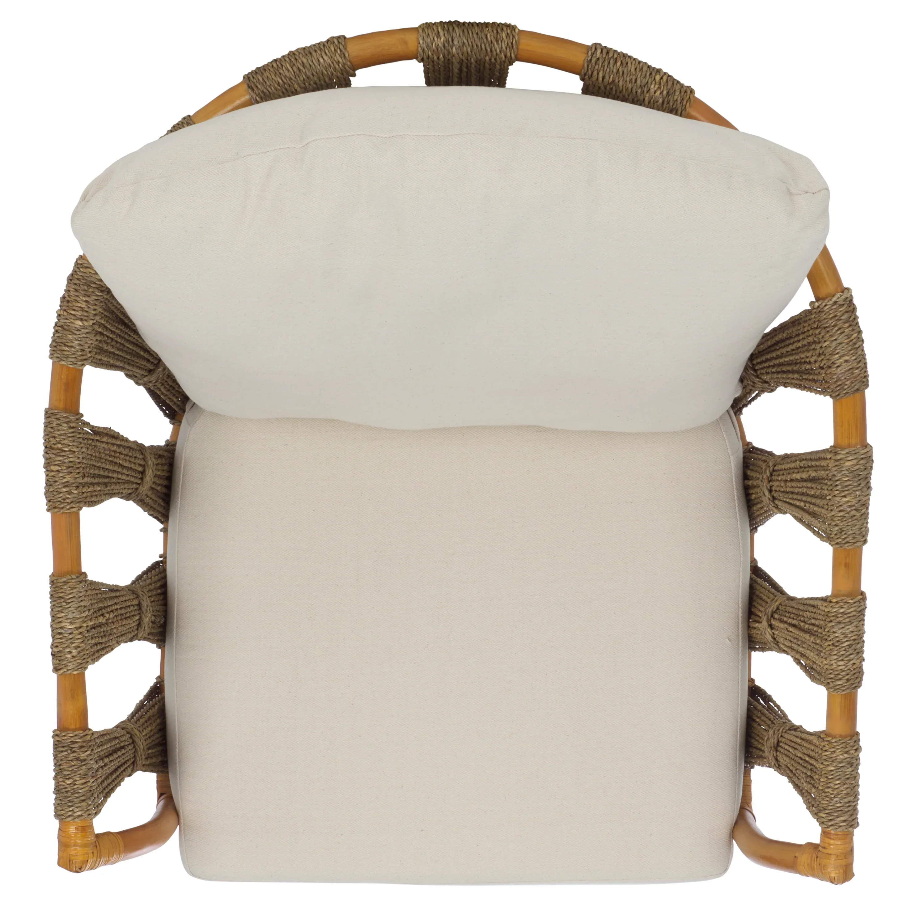 Donatello Rattan Pole Accent Chair - Image 11
