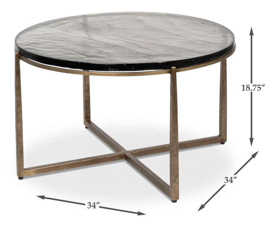 Dorsey Round Coffee Table - Image 6