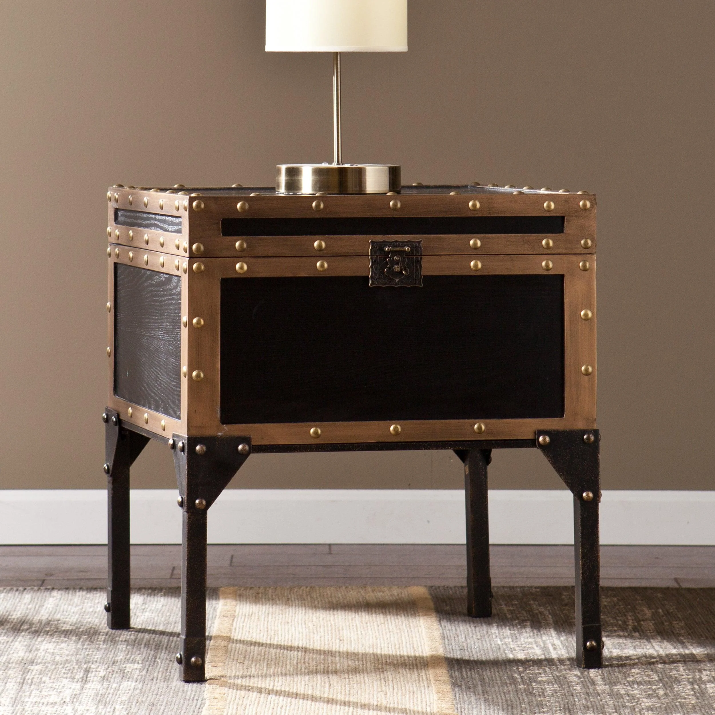 Drifton Travel Trunk End Table - Image 2