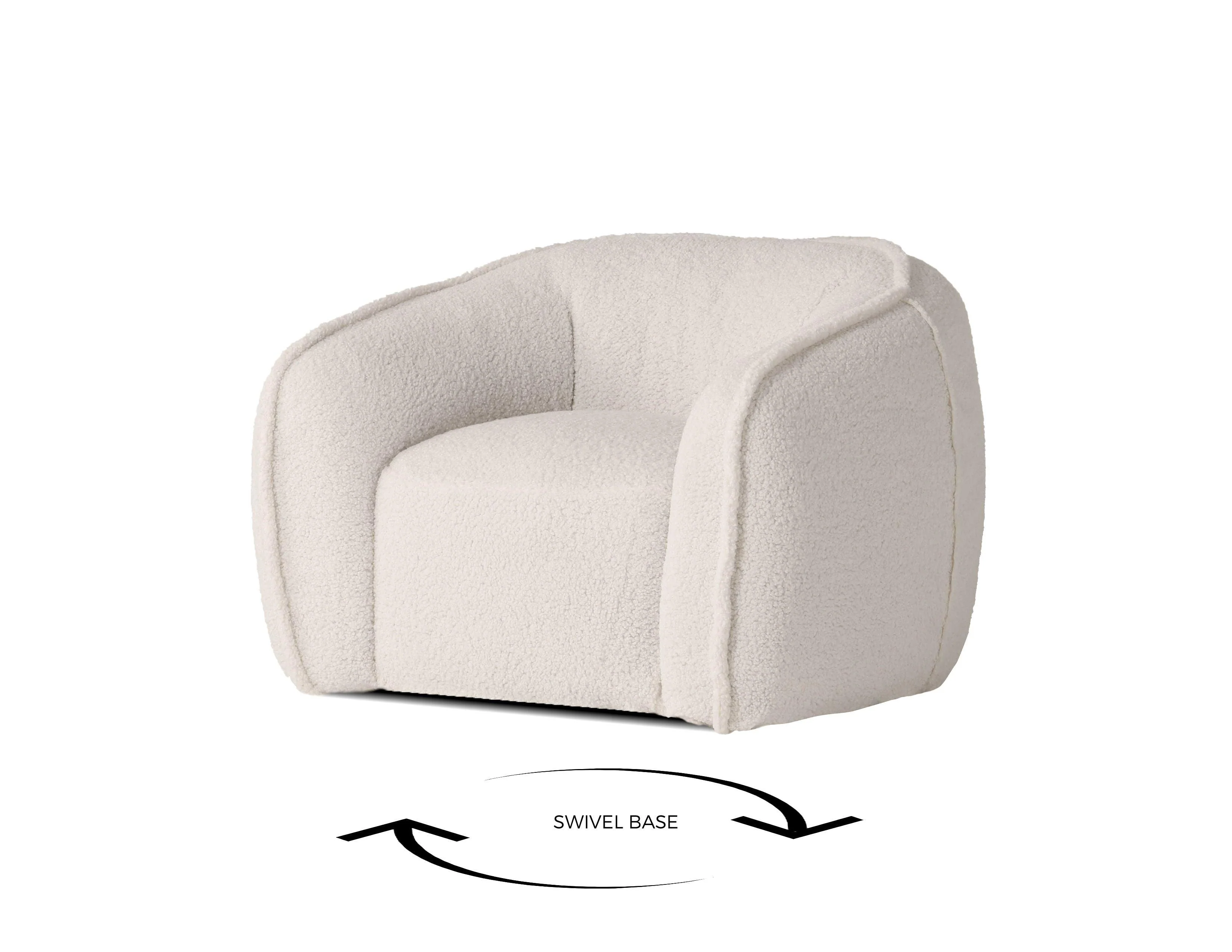 DUFFY Lounge Chair Swivel