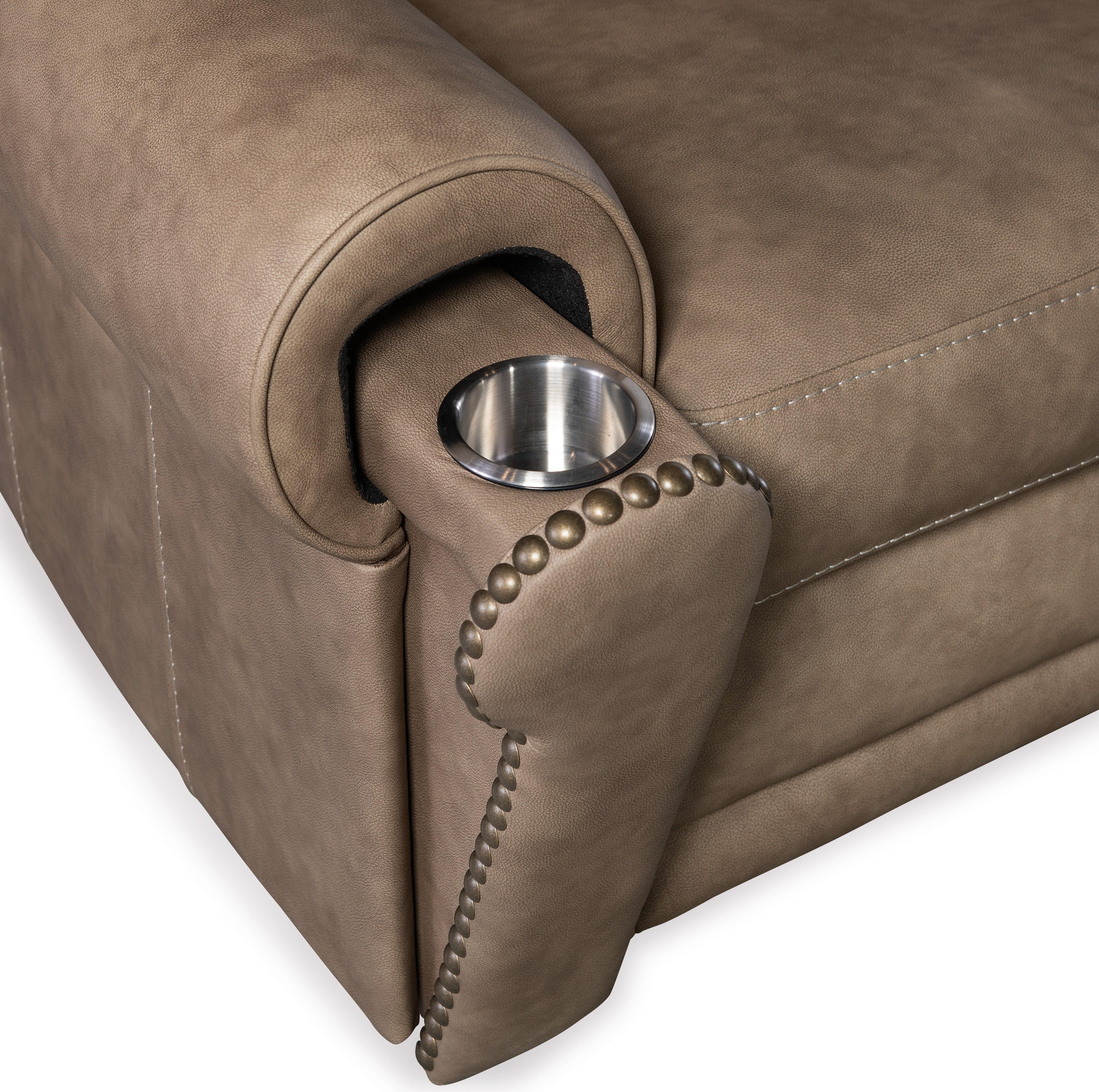 Duncan Power Recliner w/Power Headrest & Lumbar - Image 8