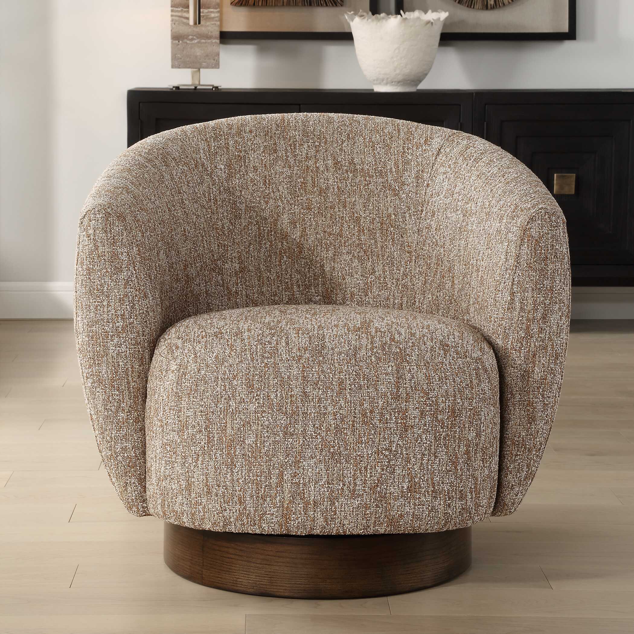 Dunes Fabric Swivel Chair - Image 2