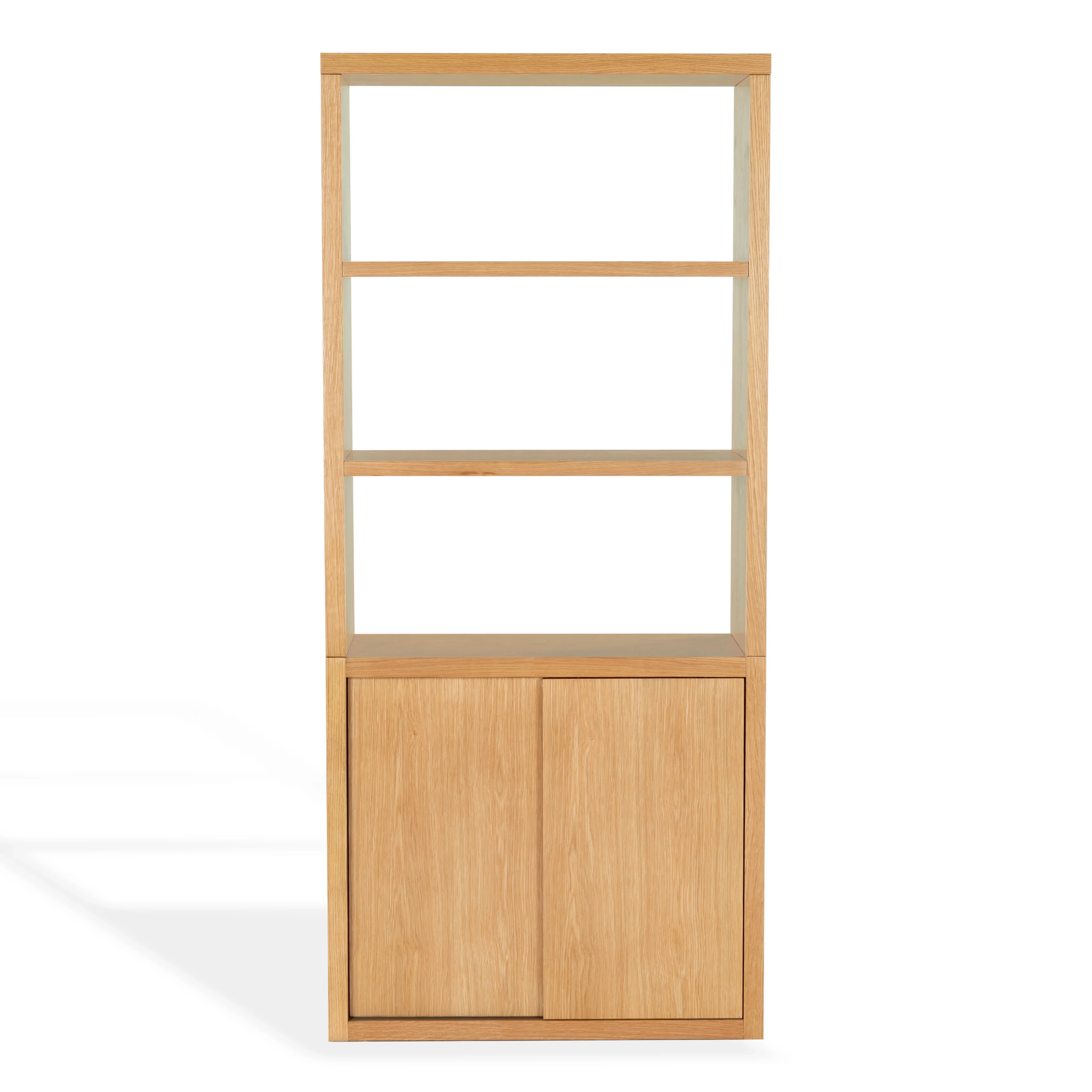 Elanna Wood 4 Shelf Bookcase - Image 2