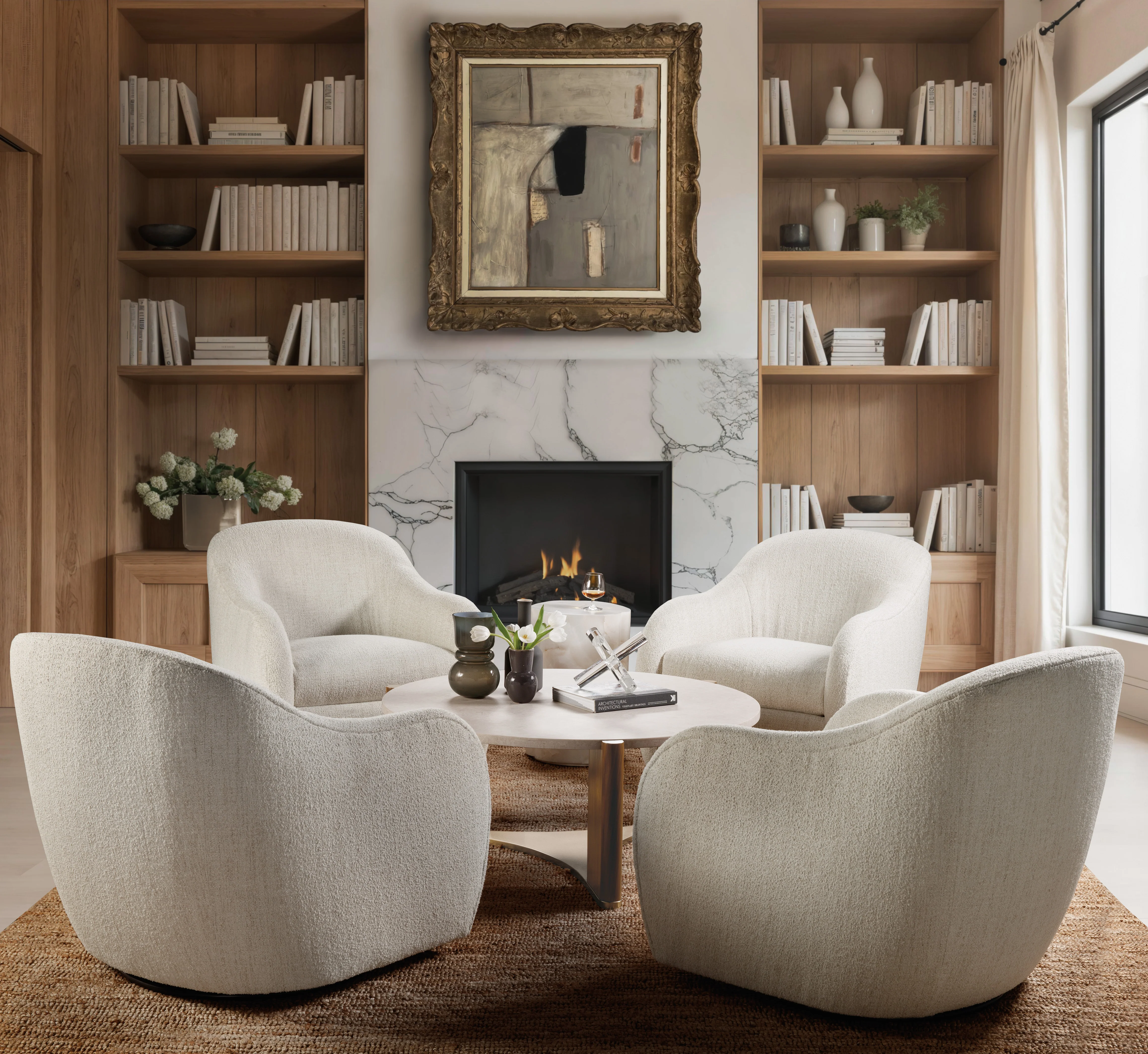 Eleana Round Cocktail Table - Image 4