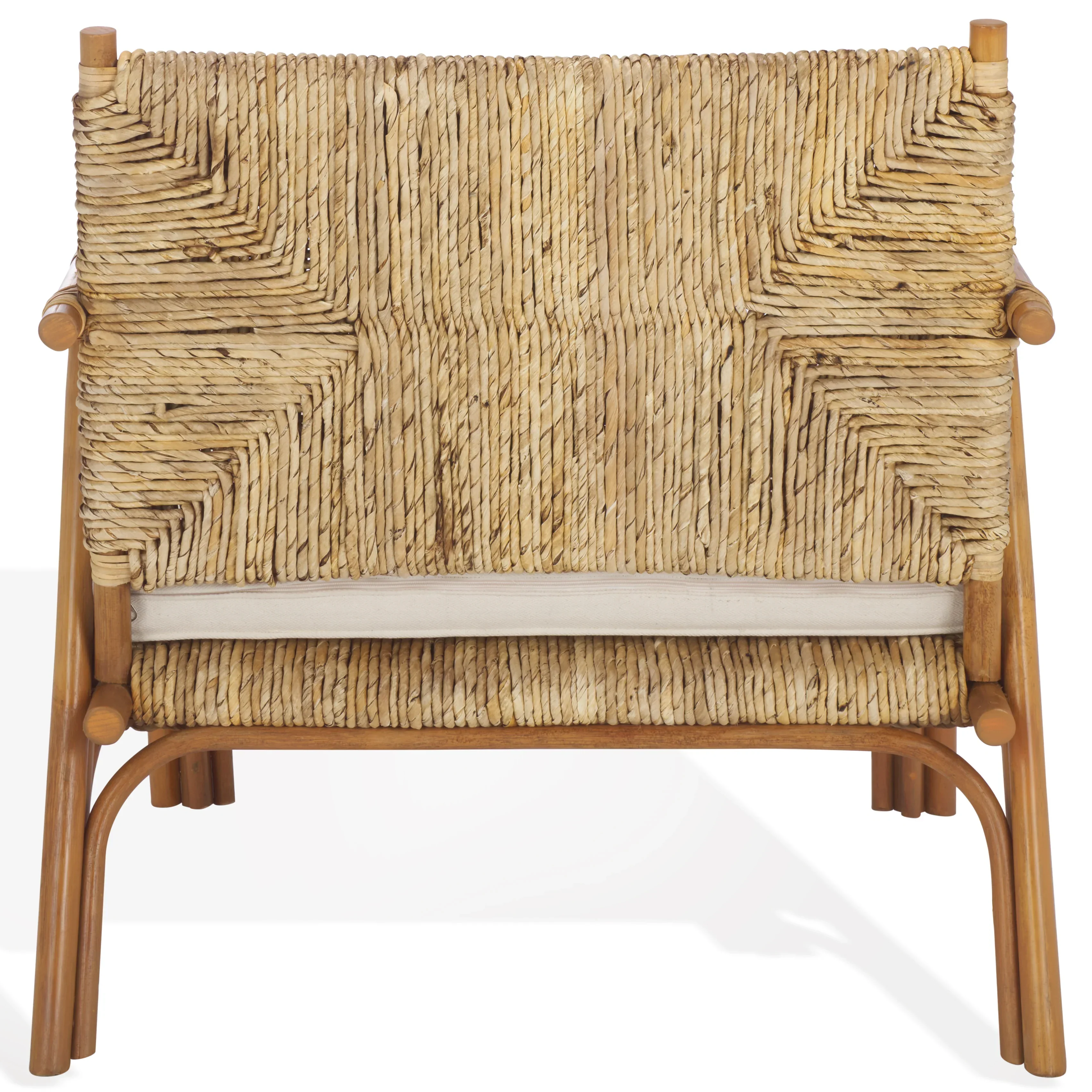 Elexa Banana Weaving Accent Chair - Image 4