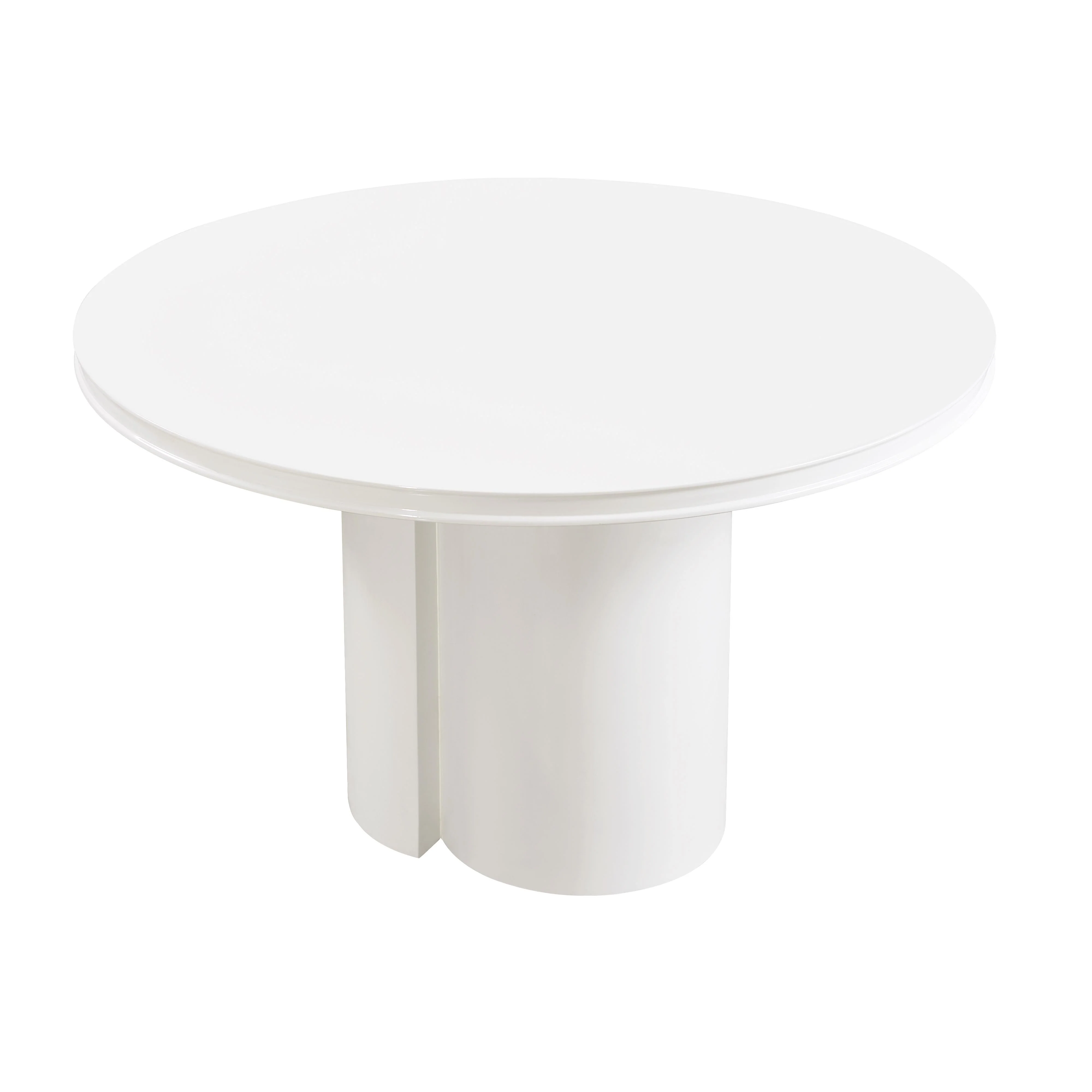 Elora 47" Lacquer Round Dining Table - Image 5