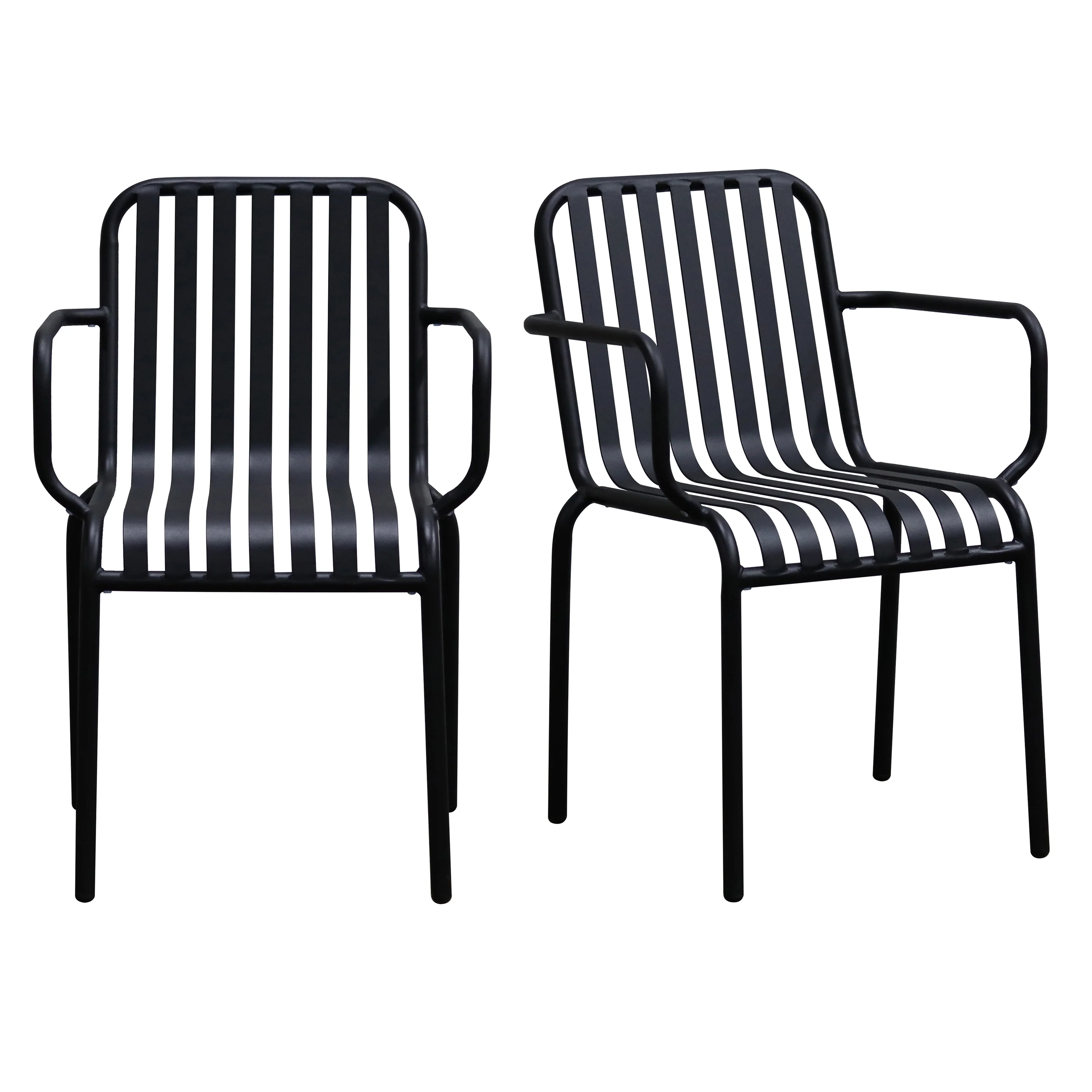 Enid Outdoor Armchair - Set of 2 - Image 5