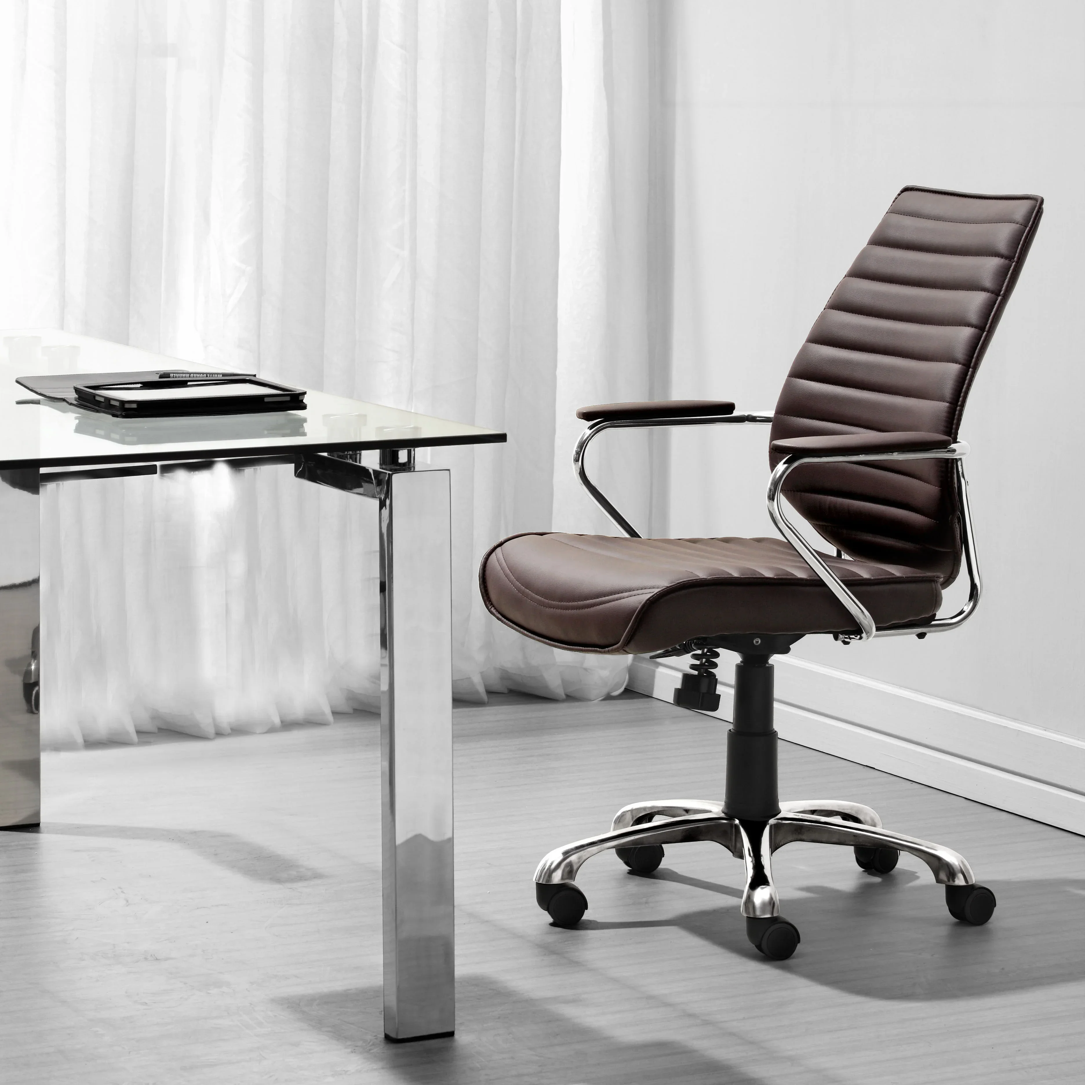 Enterprise Low Back Office Chair Espresso - Image 2