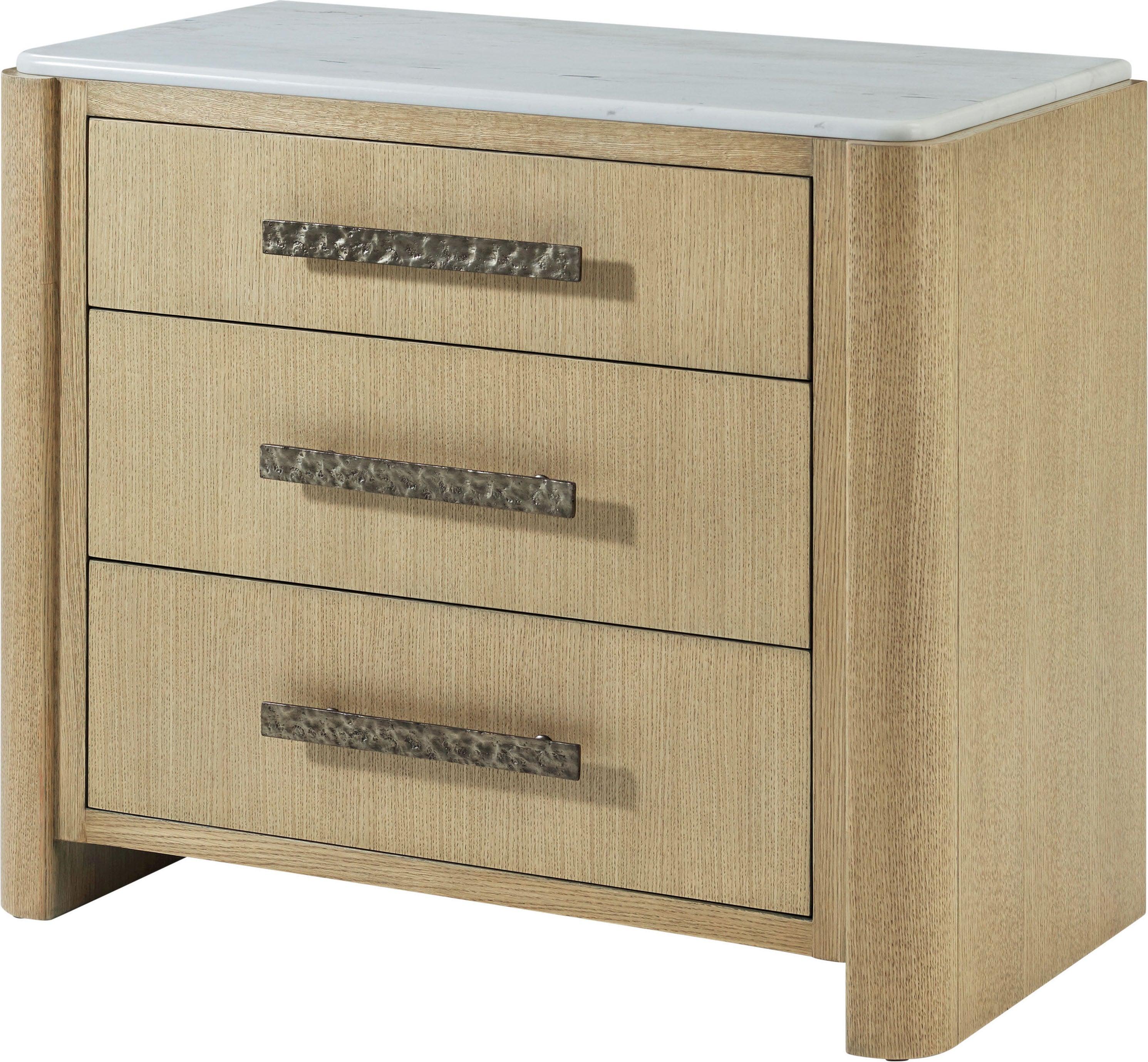 Essence Three Drawer Nightstand - Image 3