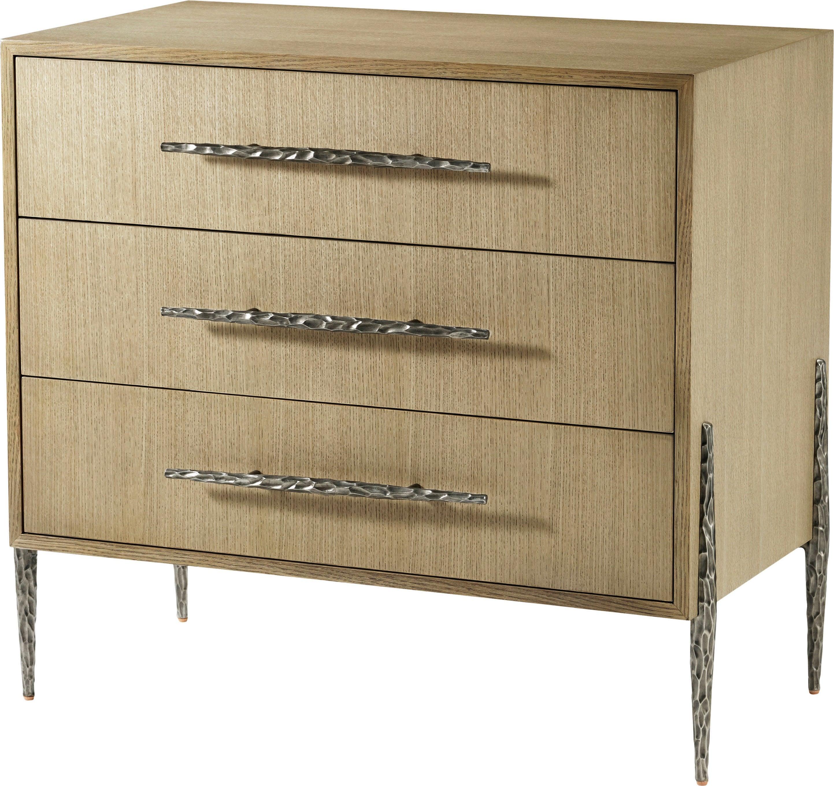 Essence Three Drawer Nightstand - Image 4