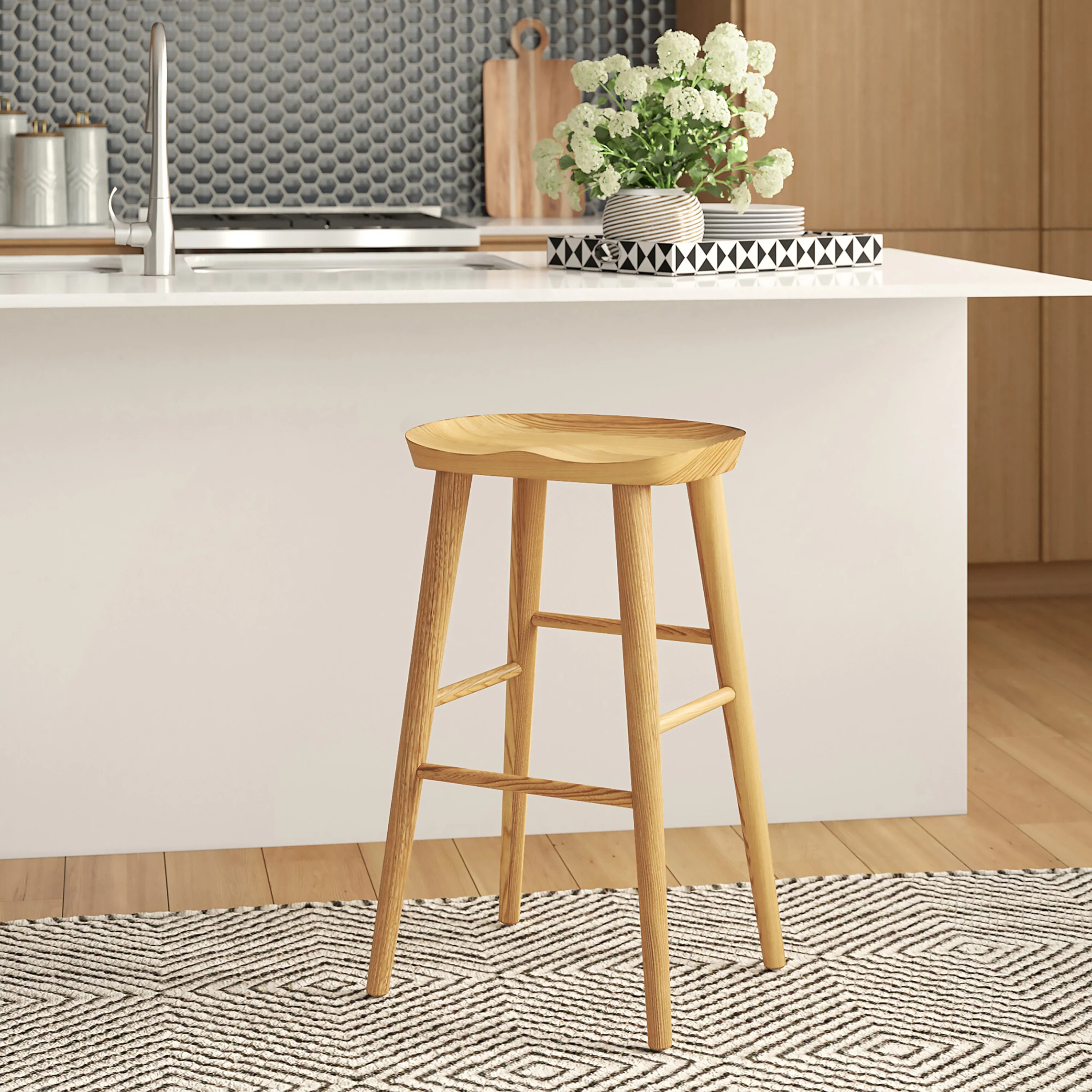 Euro Style Vieno Counter Stool - Image 8