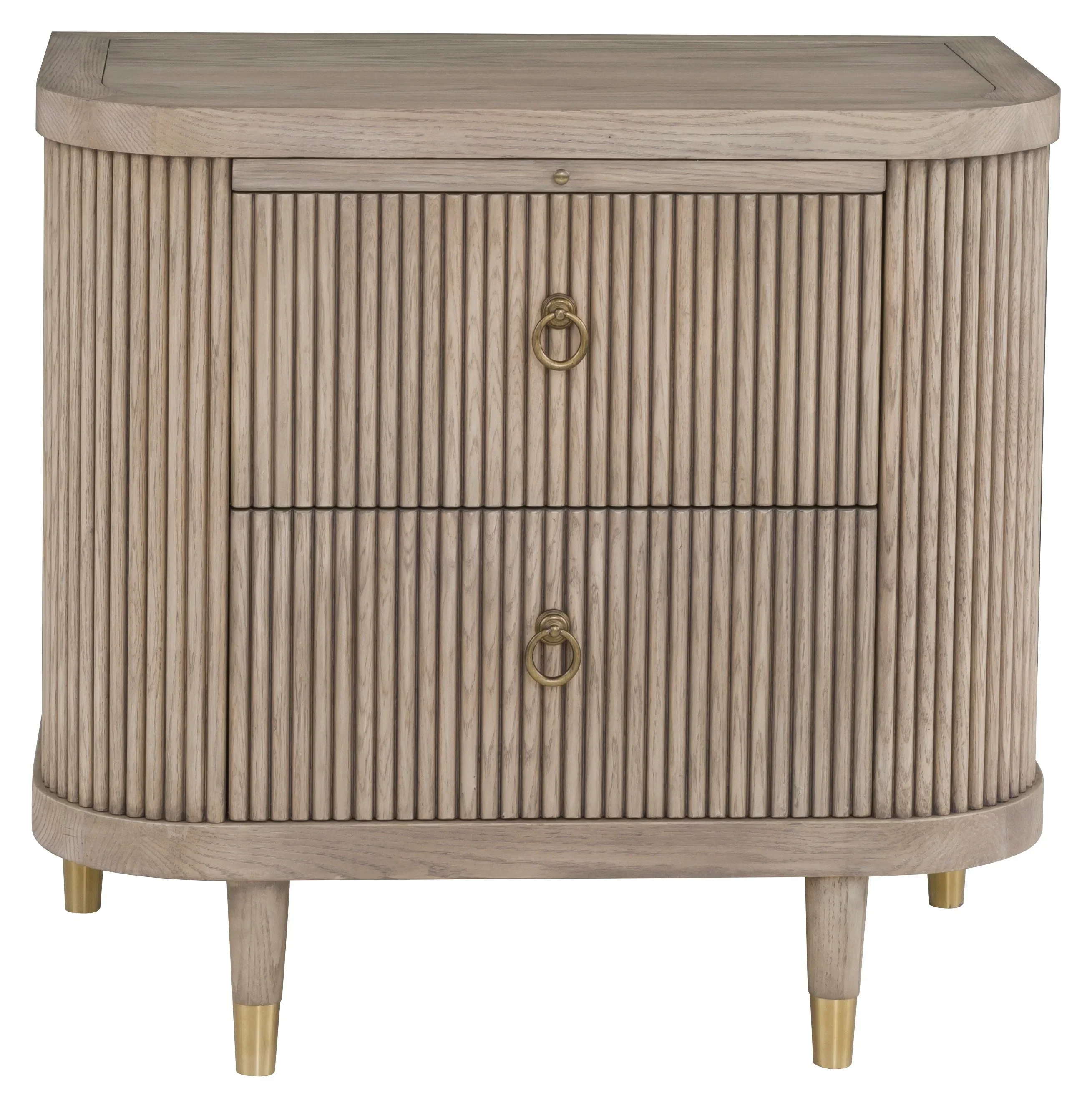 Everett Demilune Nightstand - Image 5