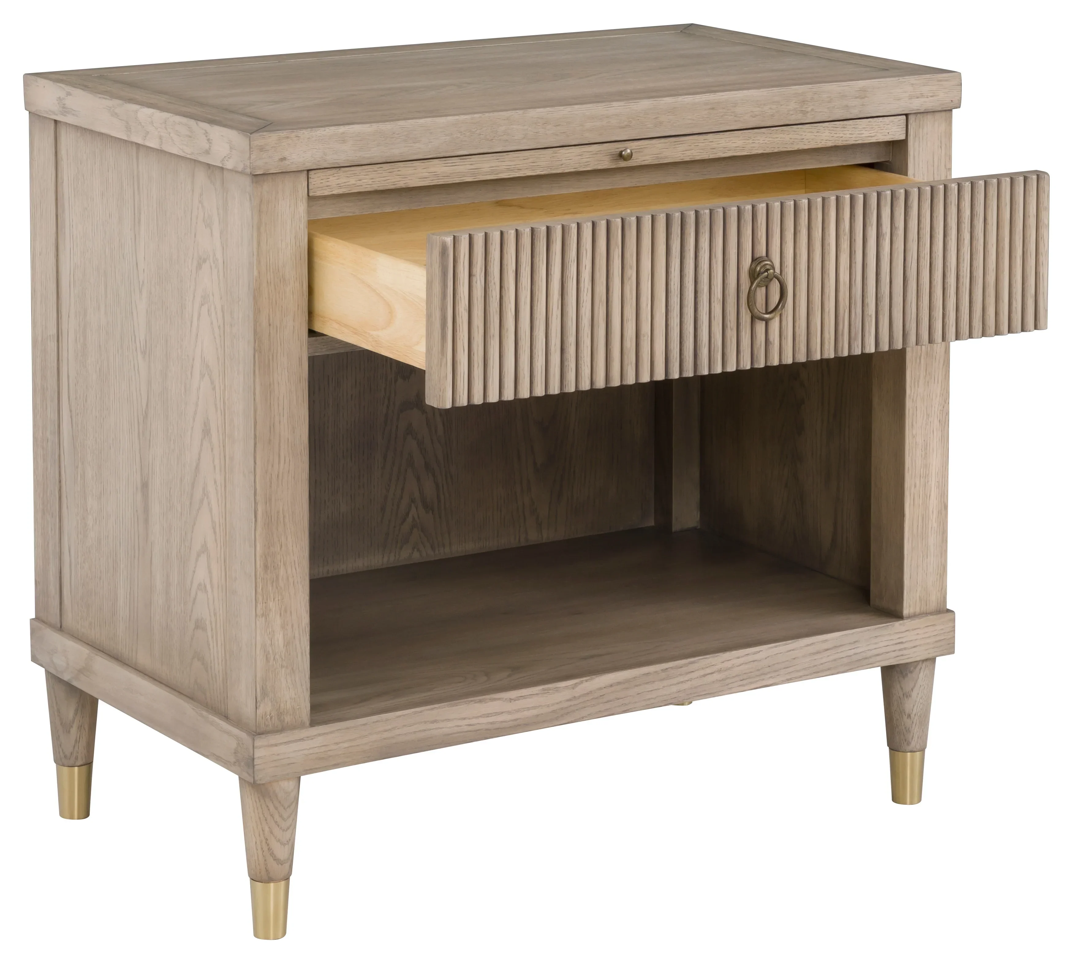 Everett One Drawer Rectangular Nightstand - Image 2