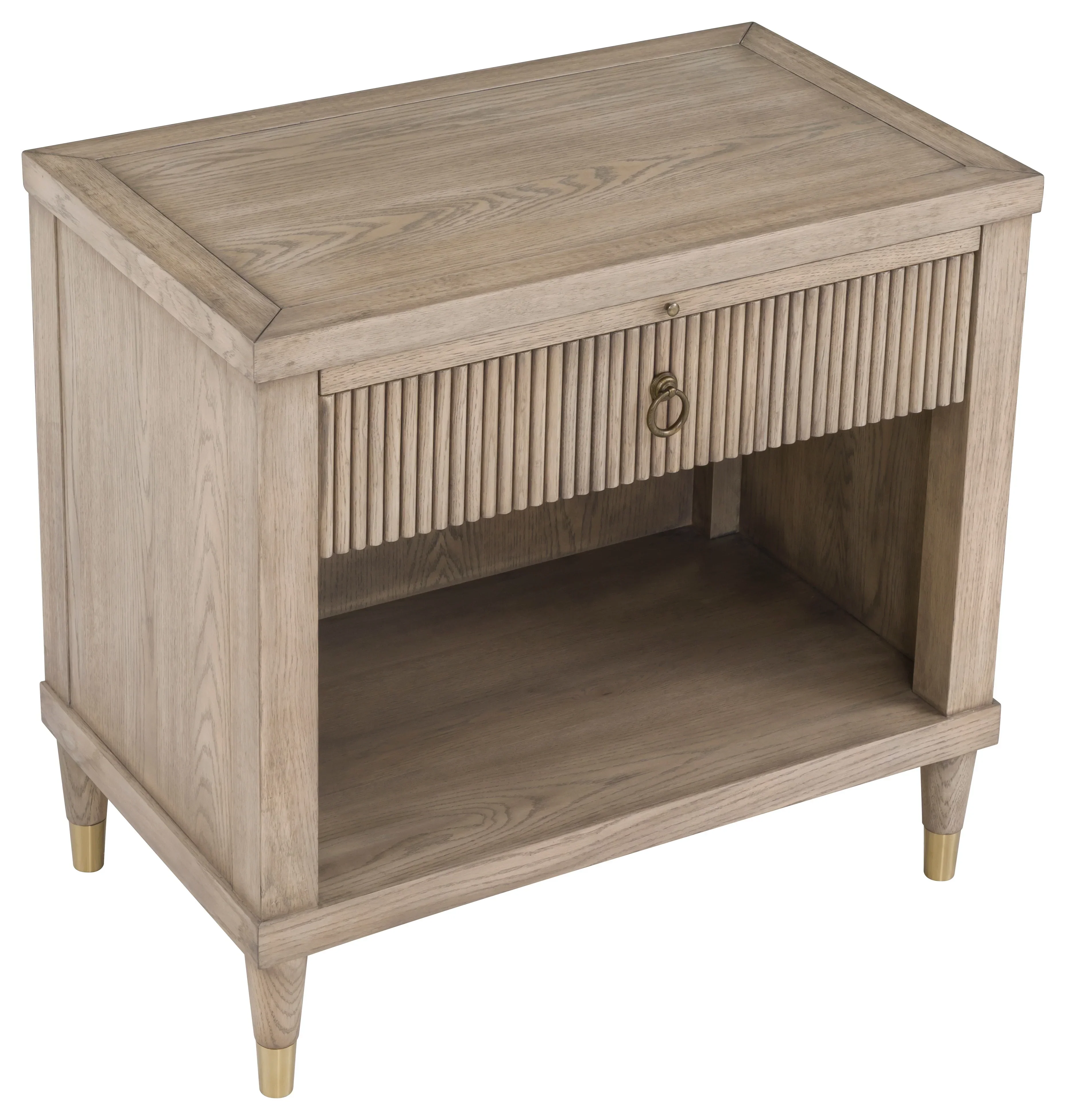 Everett One Drawer Rectangular Nightstand - Image 6