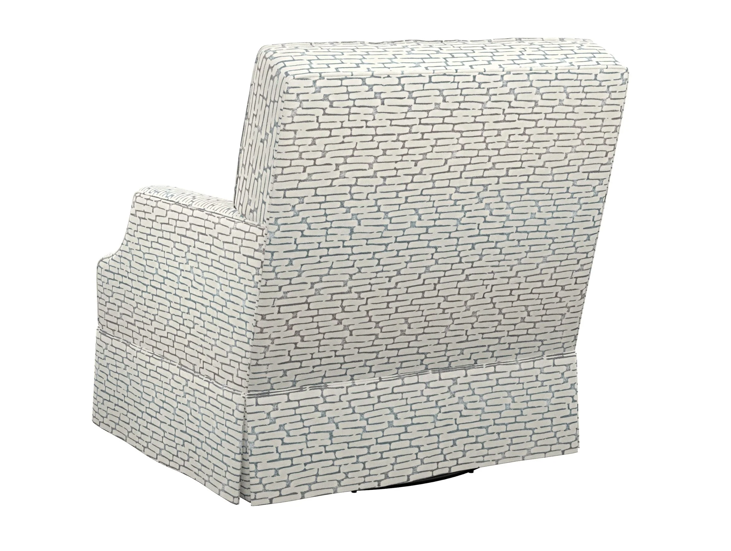 Courtney Upholstered Swivel Chair - Image 2