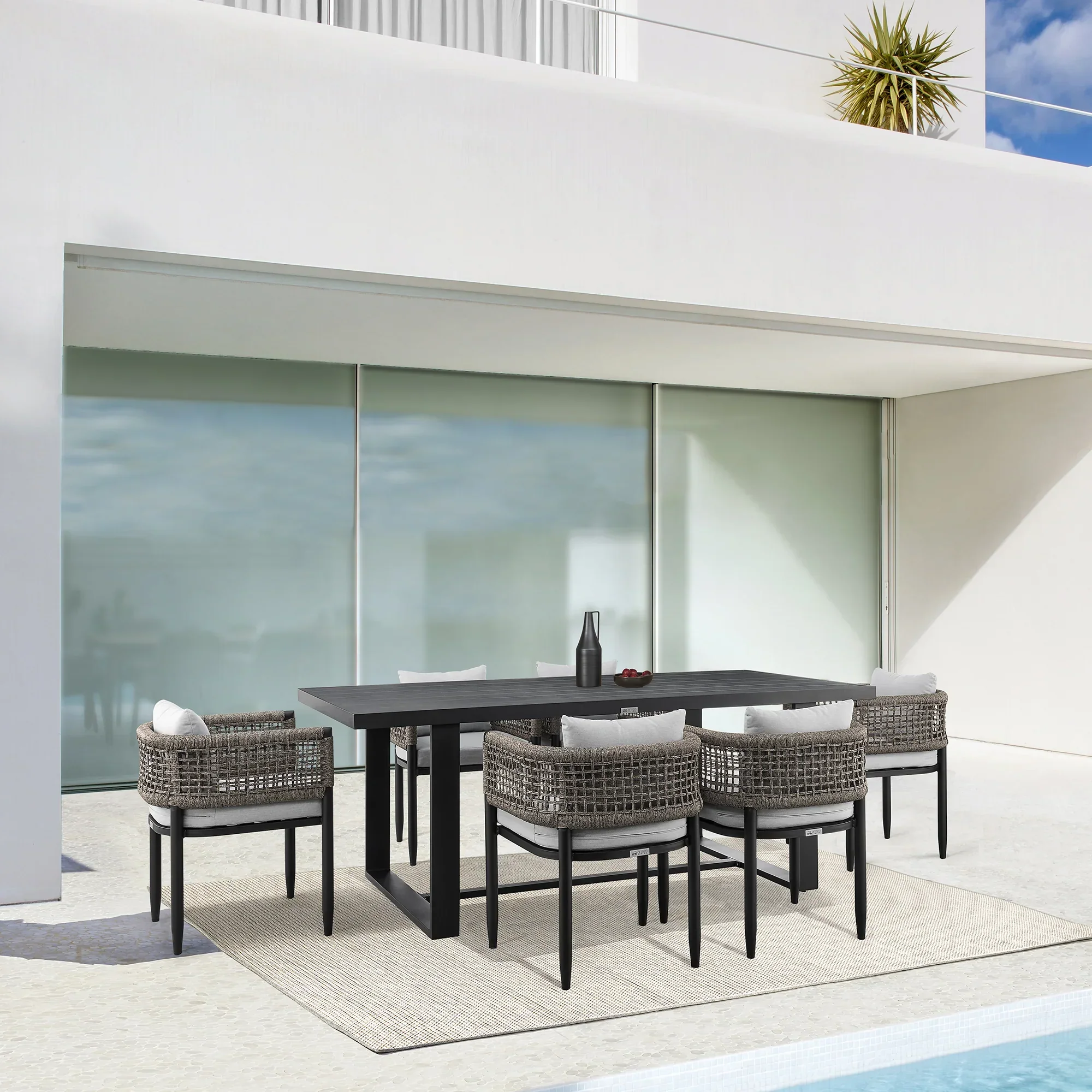 Felicia Outdoor Dining Chair - Set of 2 - Image 11