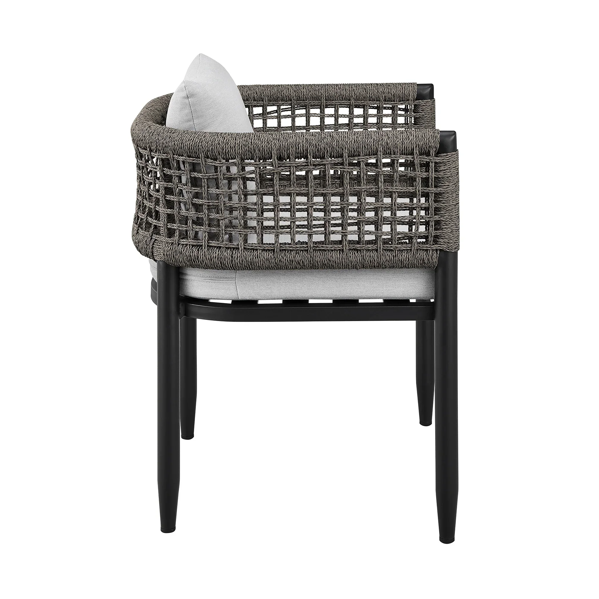 Felicia Outdoor Patio 5-Piece Dining Table Set - Image 4