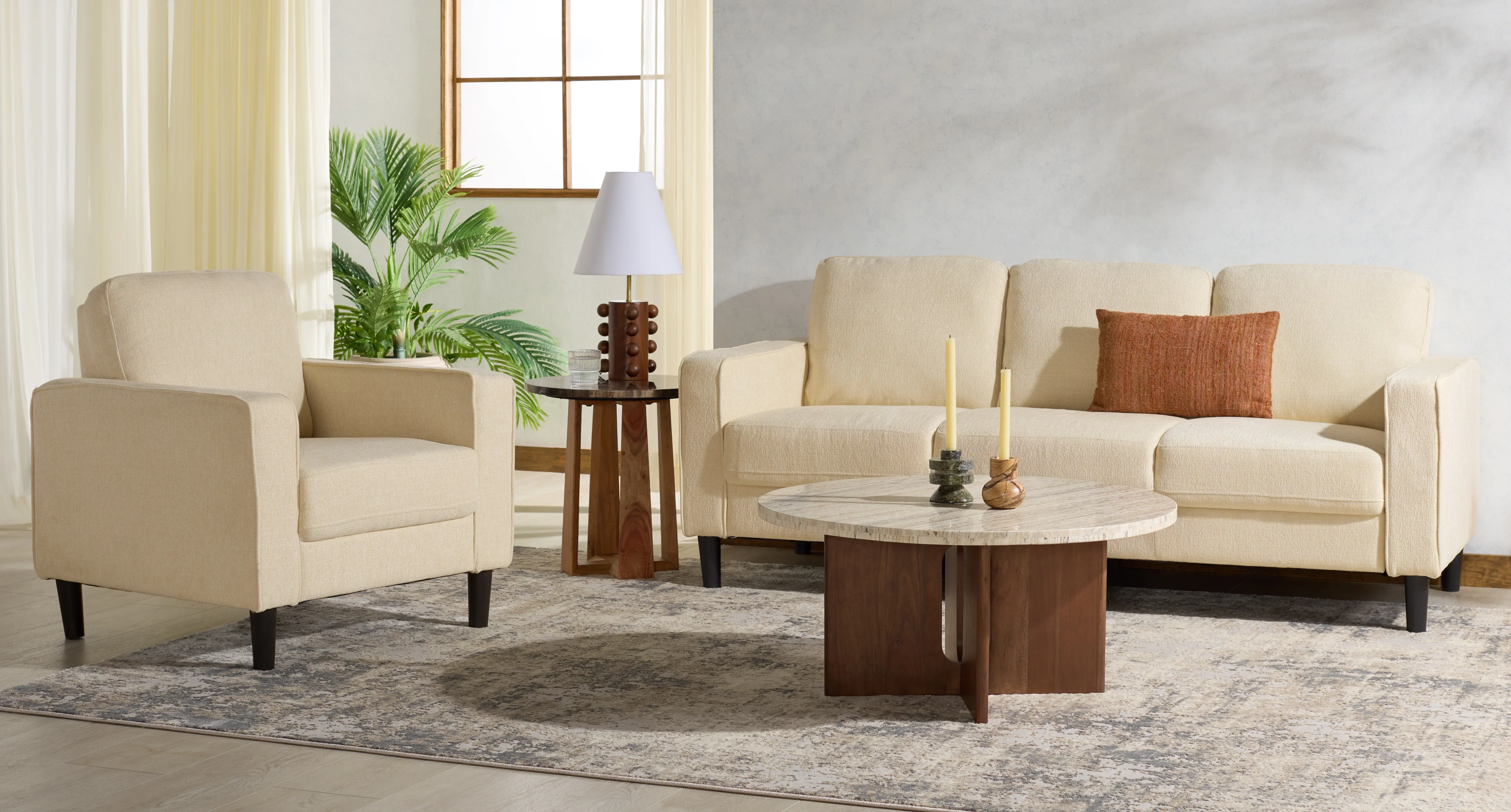 Felicianya Modern 3 Seater Sofa - Image 33