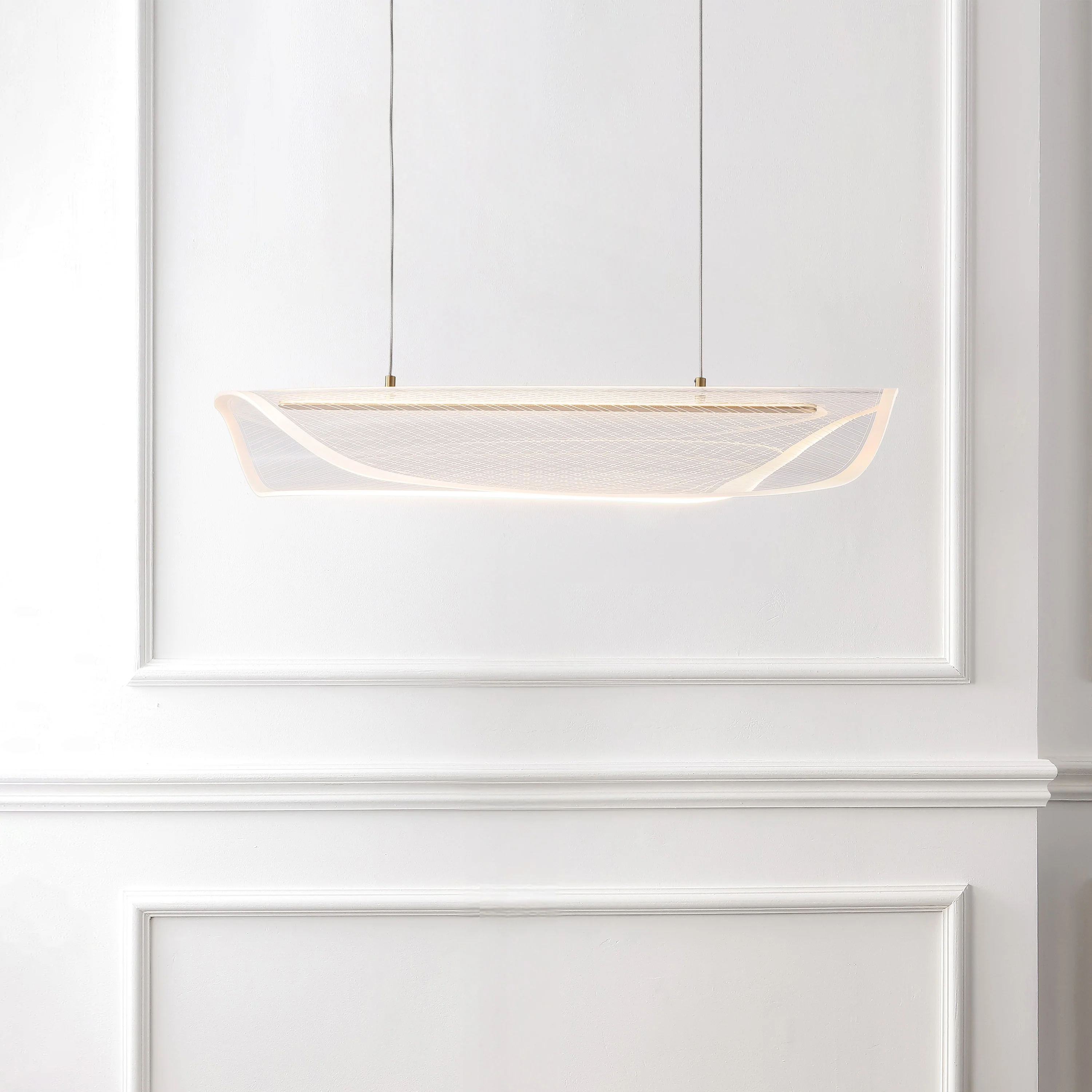 Fenric Acrylic Linear Pendant - Image 2