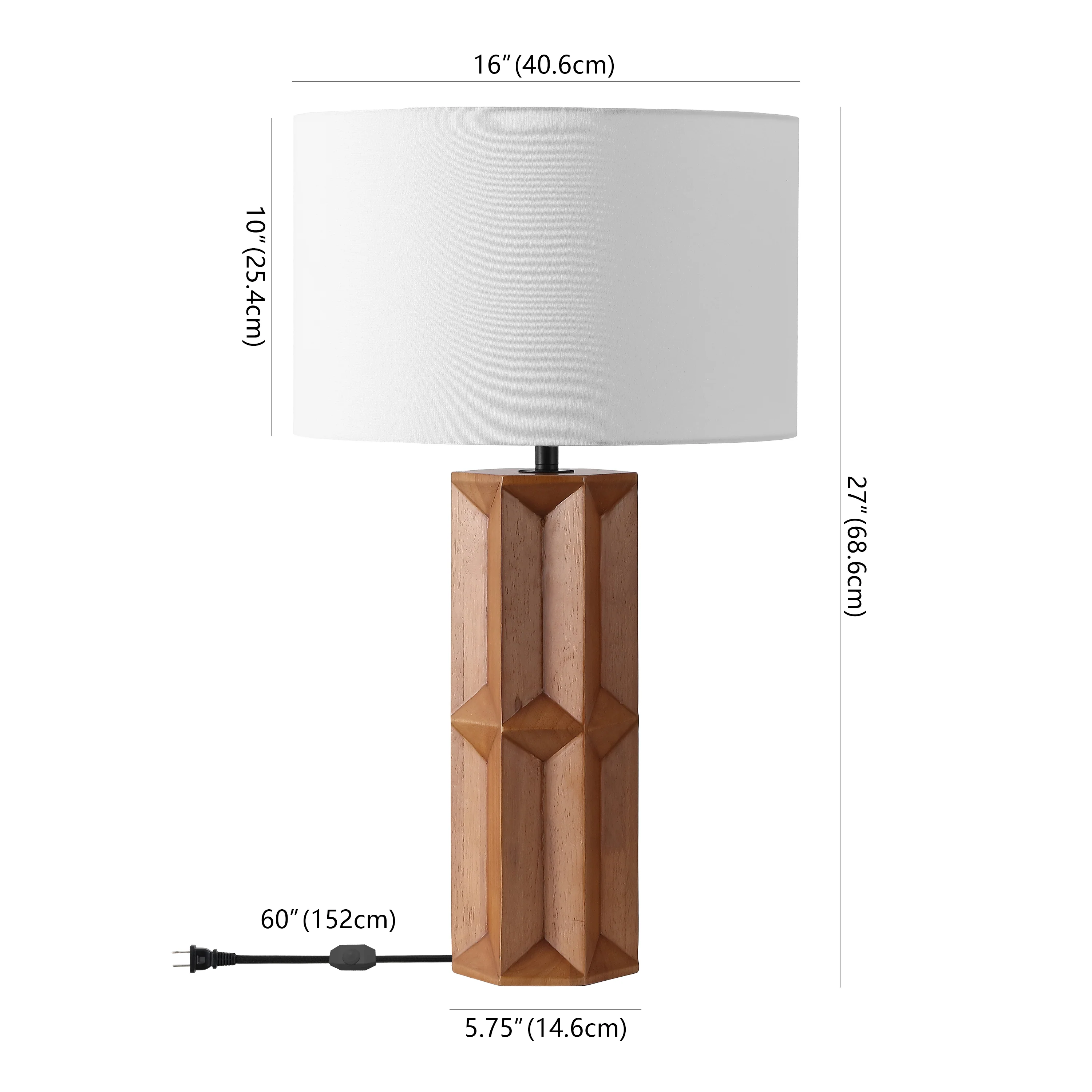 Ferdinand Wood Table Lamp - Image 5