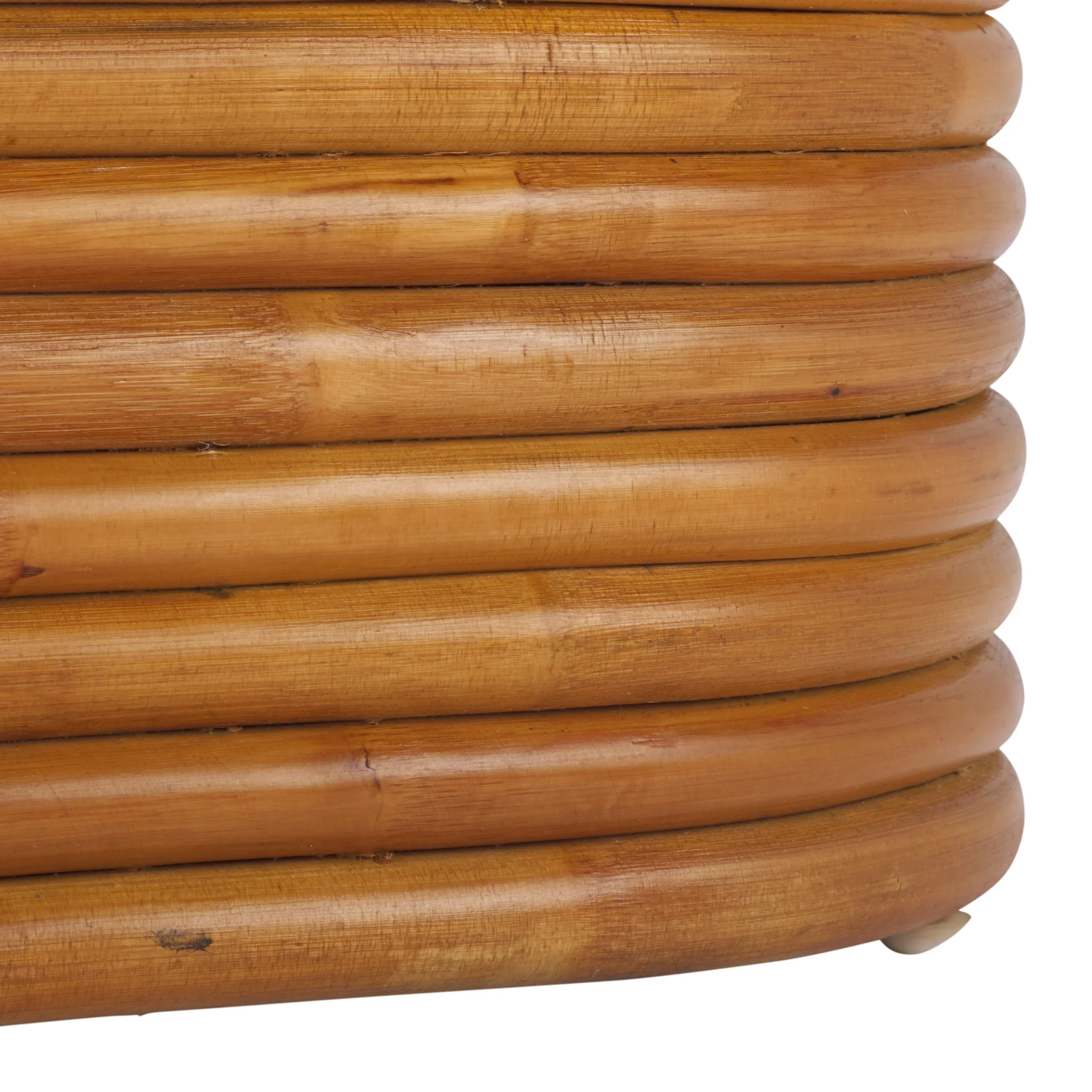 Flanders Rattan Pole Coktail Ottoman - Image 7