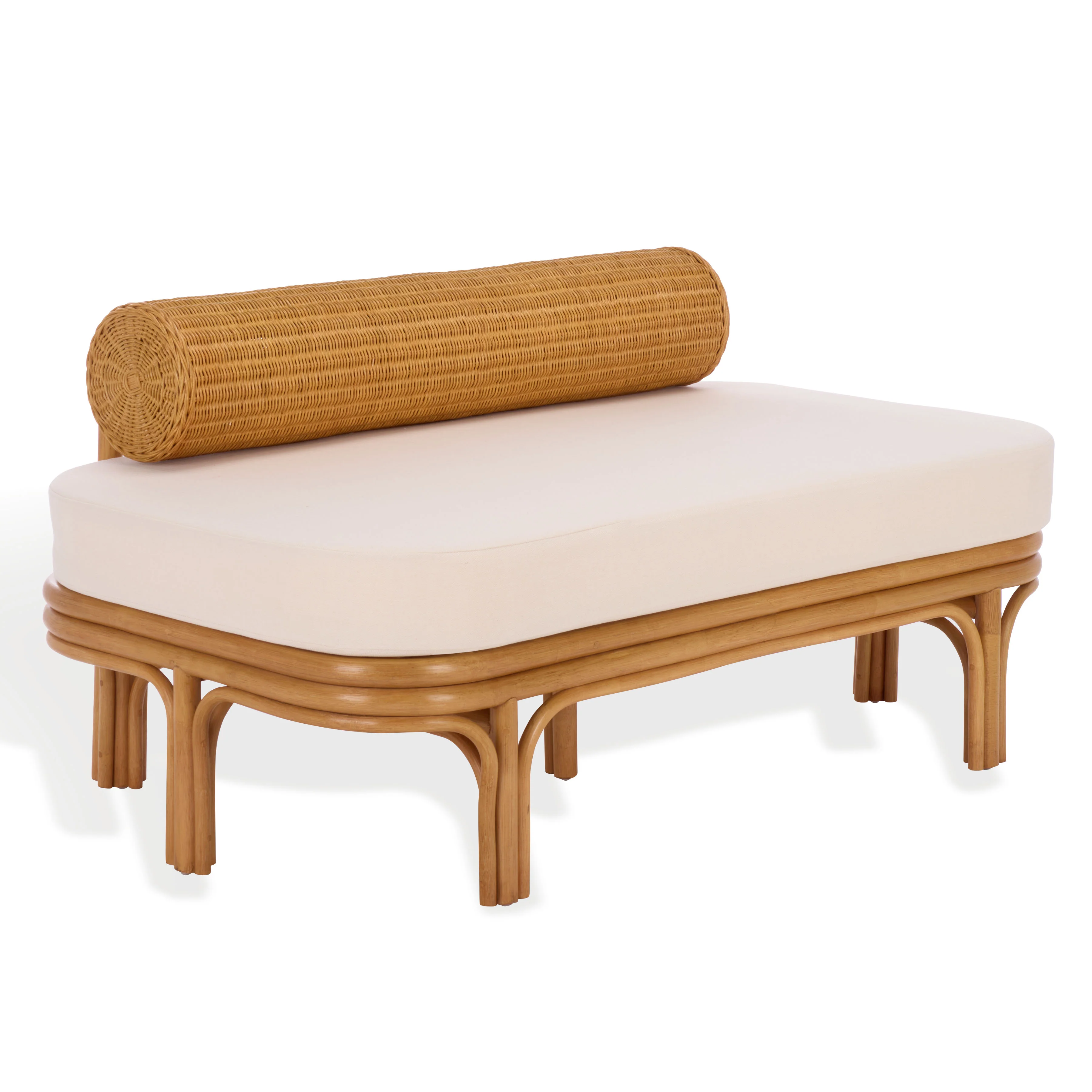 Fowley Rattan Bench - Image 3