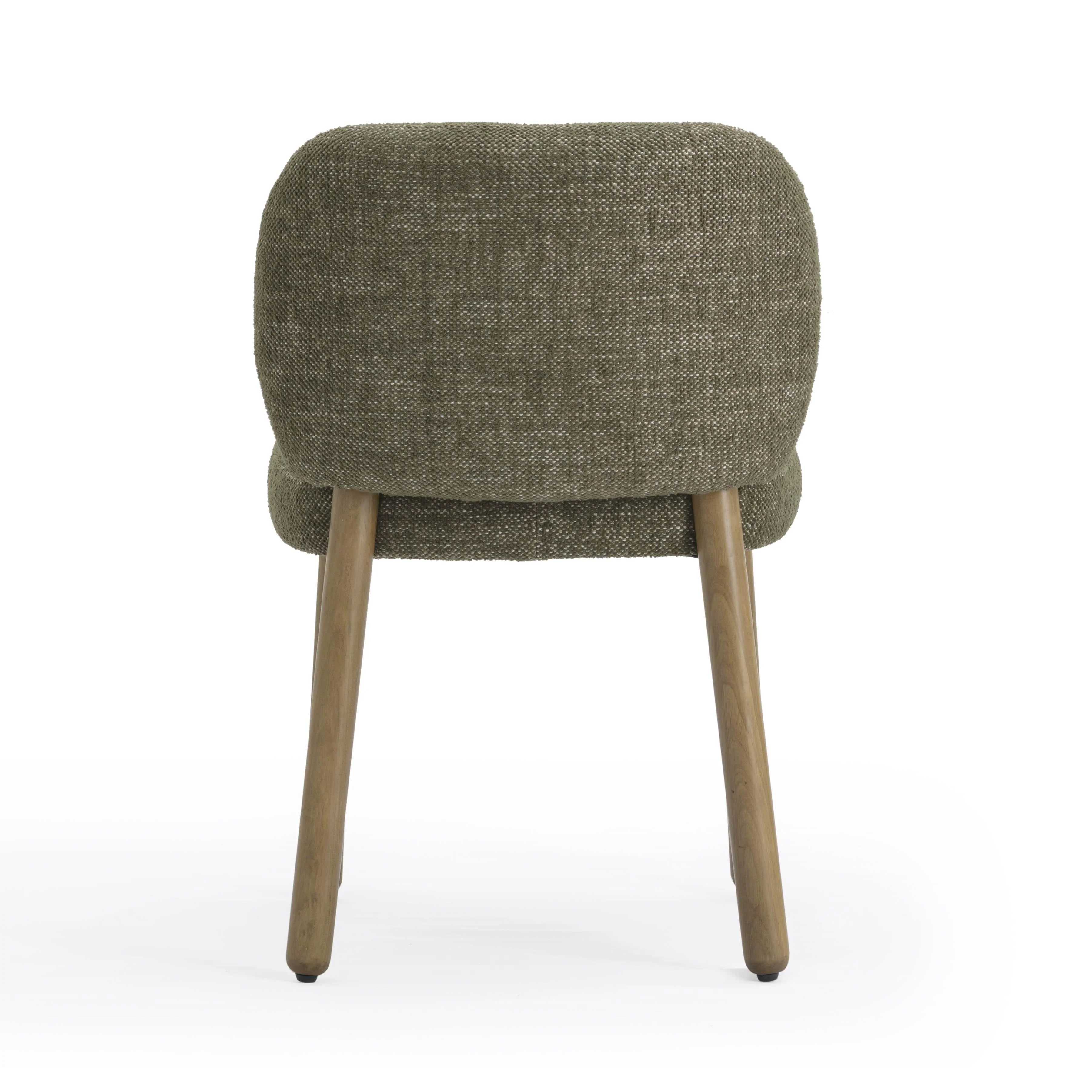 Foxy Textured Performance Fabric Dining Chair - Image 11