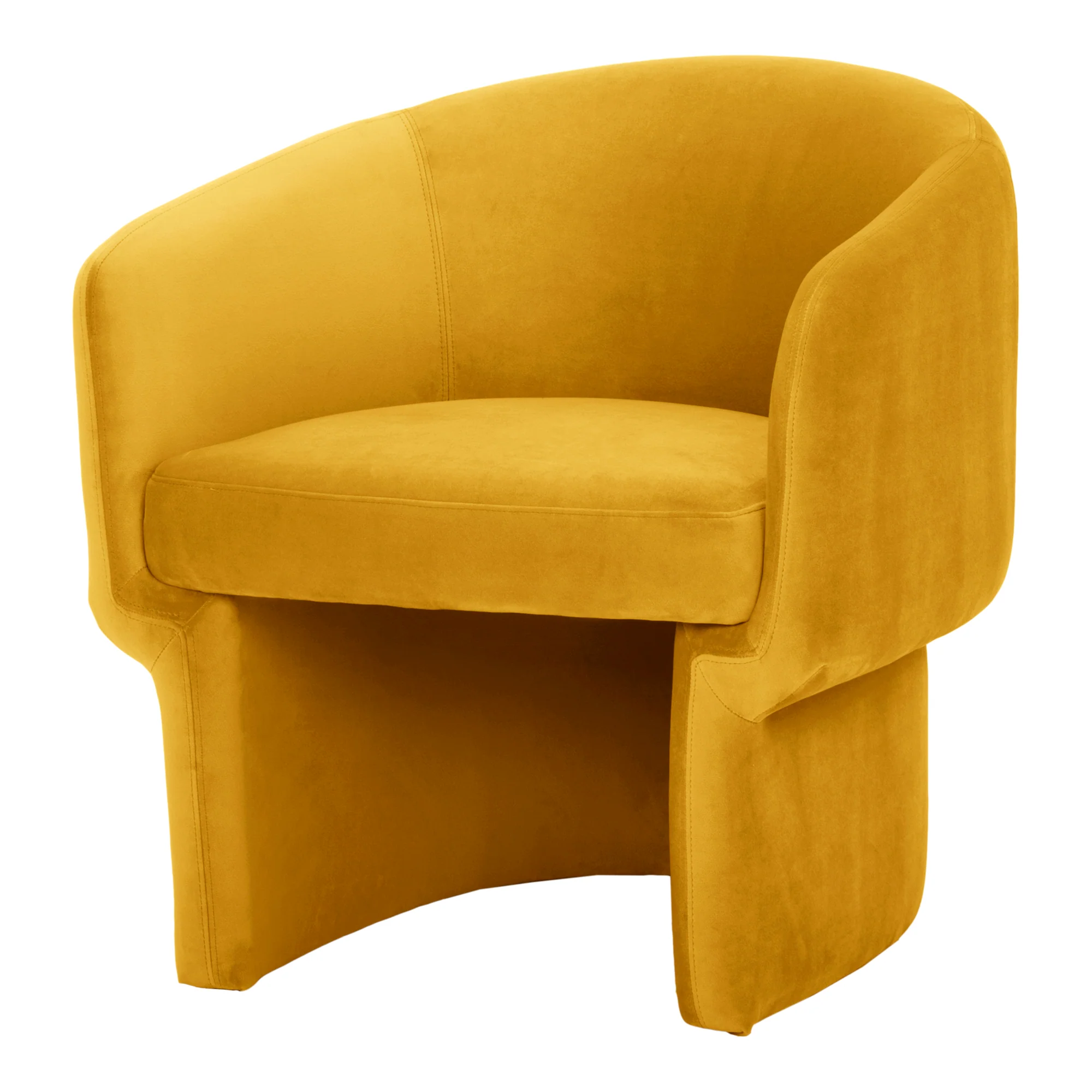 Franco Chair Mustard - Image 3