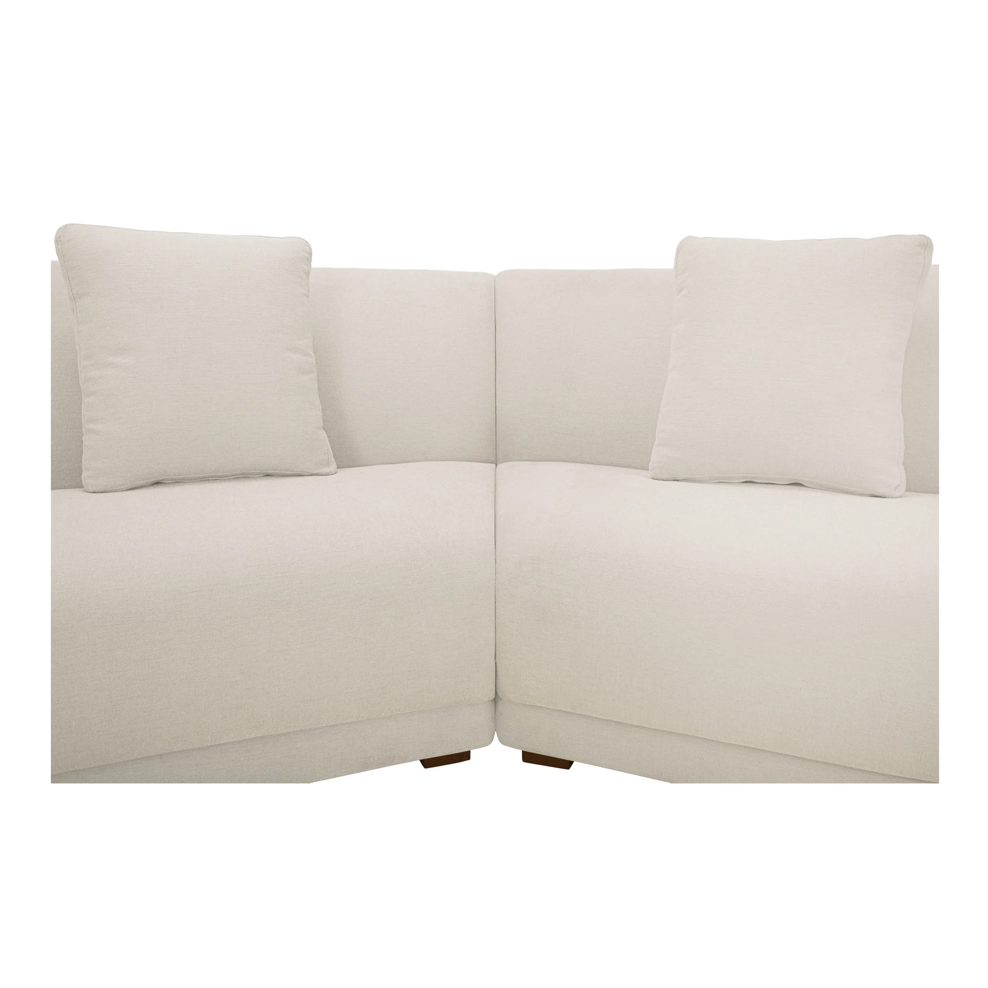 Fraser 2 Piece Modular Sofa White - Image 5
