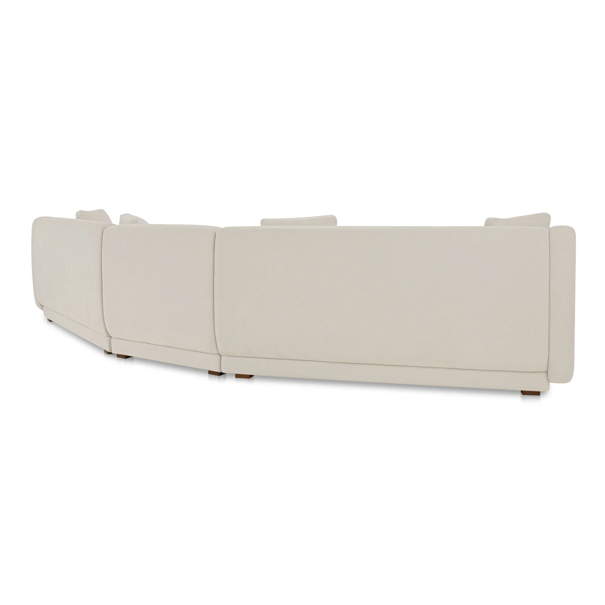 Fraser 4 Piece Modular Sectional White - Image 2