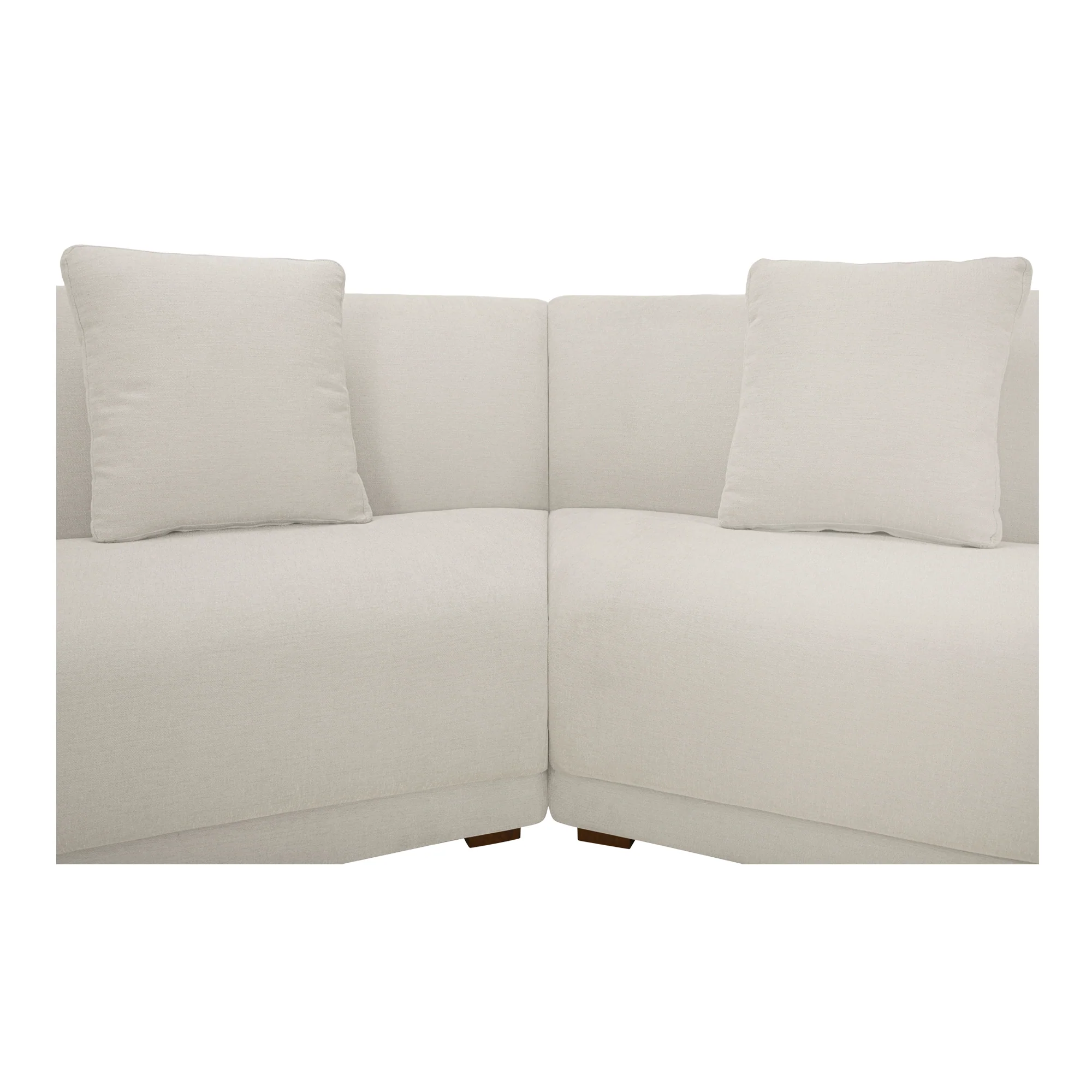 Fraser 4 Piece Modular Sectional White - Image 4