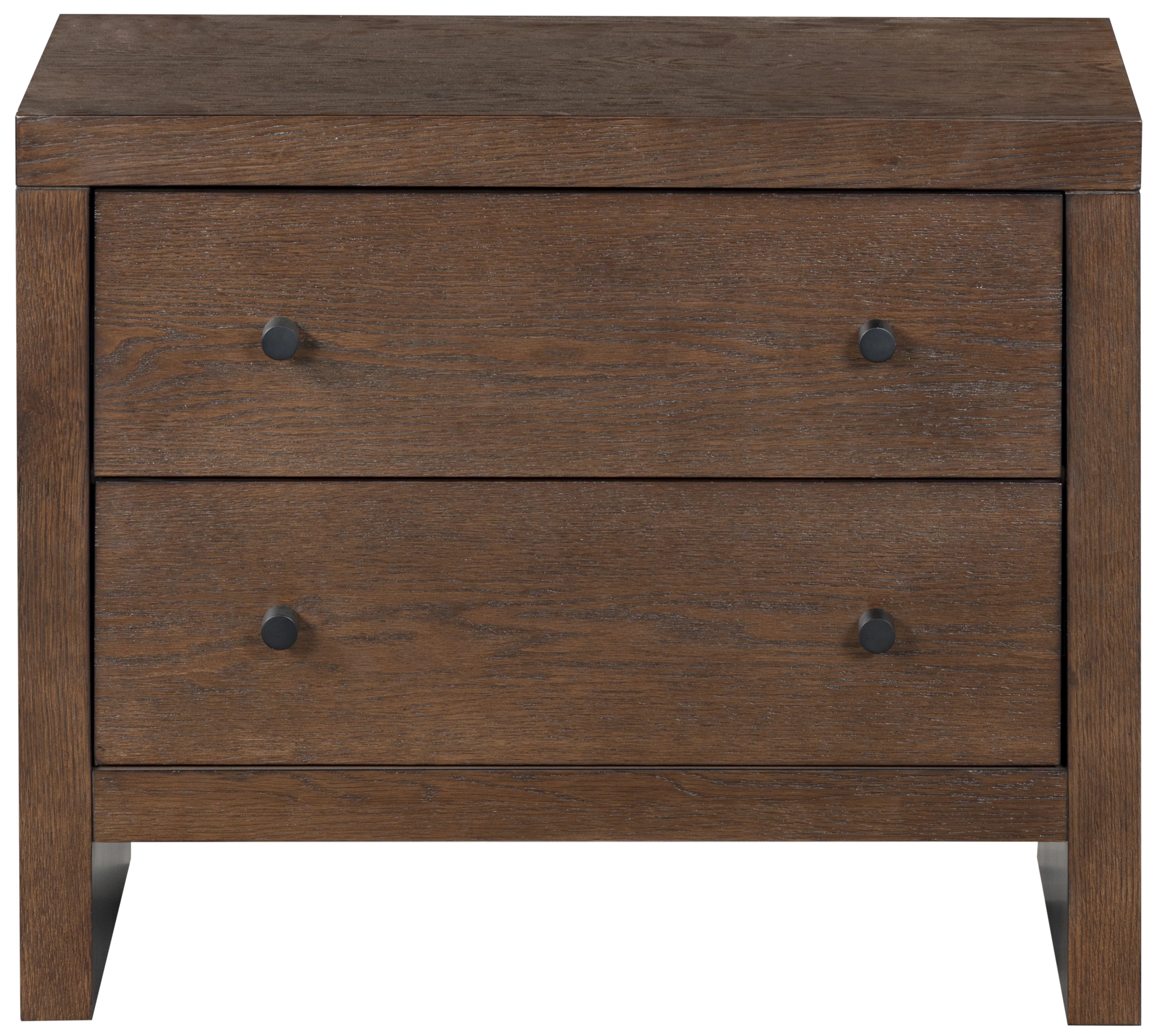 Frederick 2 Drawer Wood Nightstand