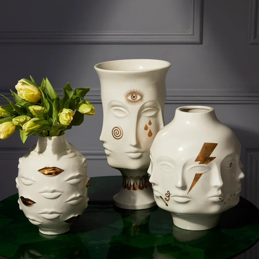 Gilded Dora Maar Large Vase - Image 5
