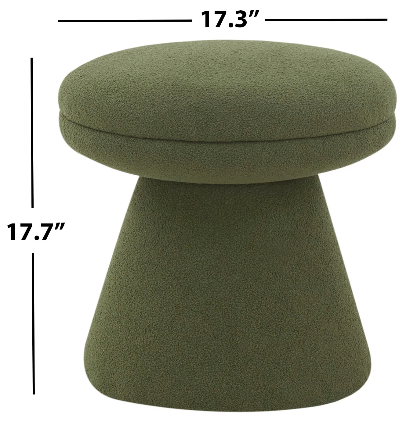 Gisella Boucle Ottoman - Image 12