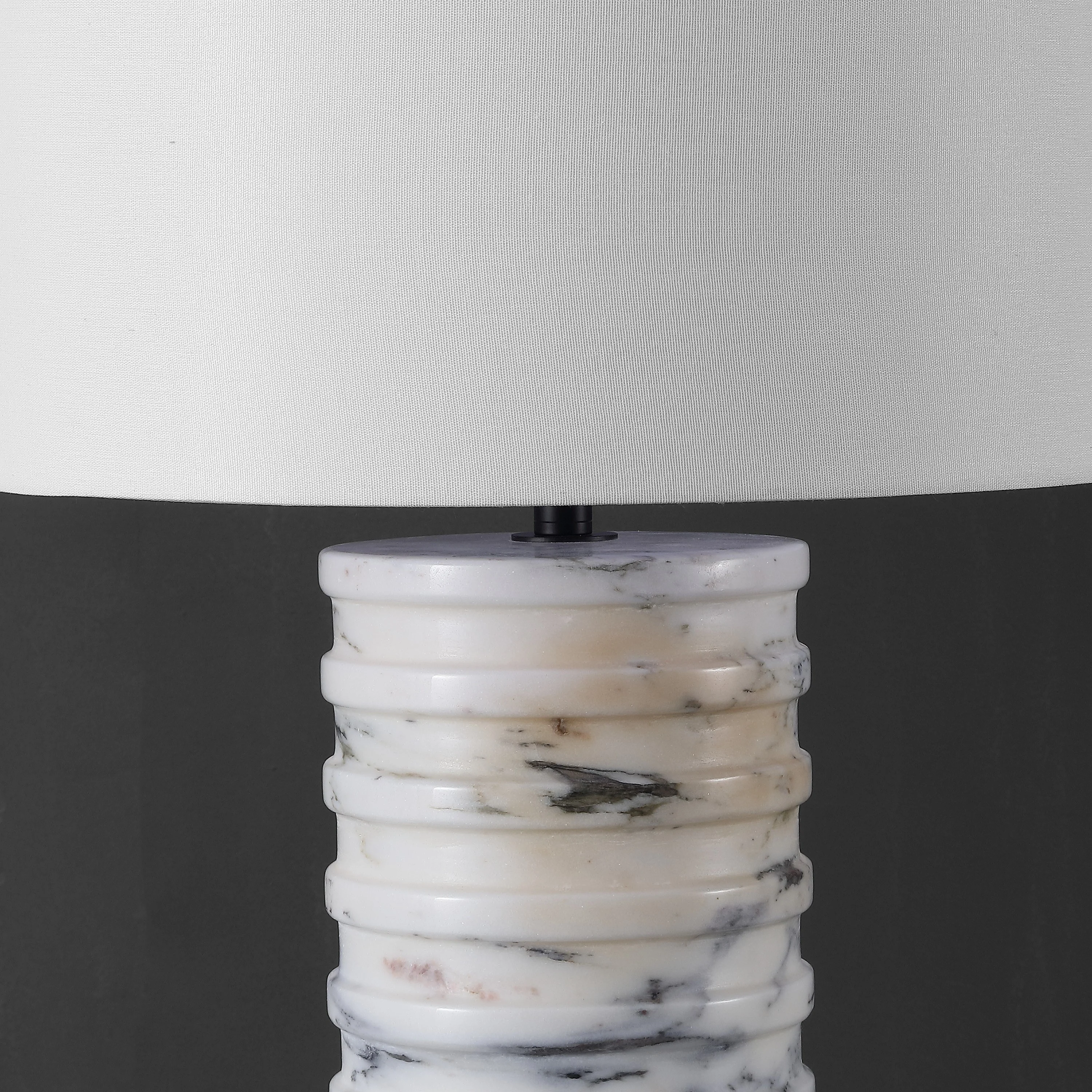 Gizelle Round Marble Table Lamp - Image 8