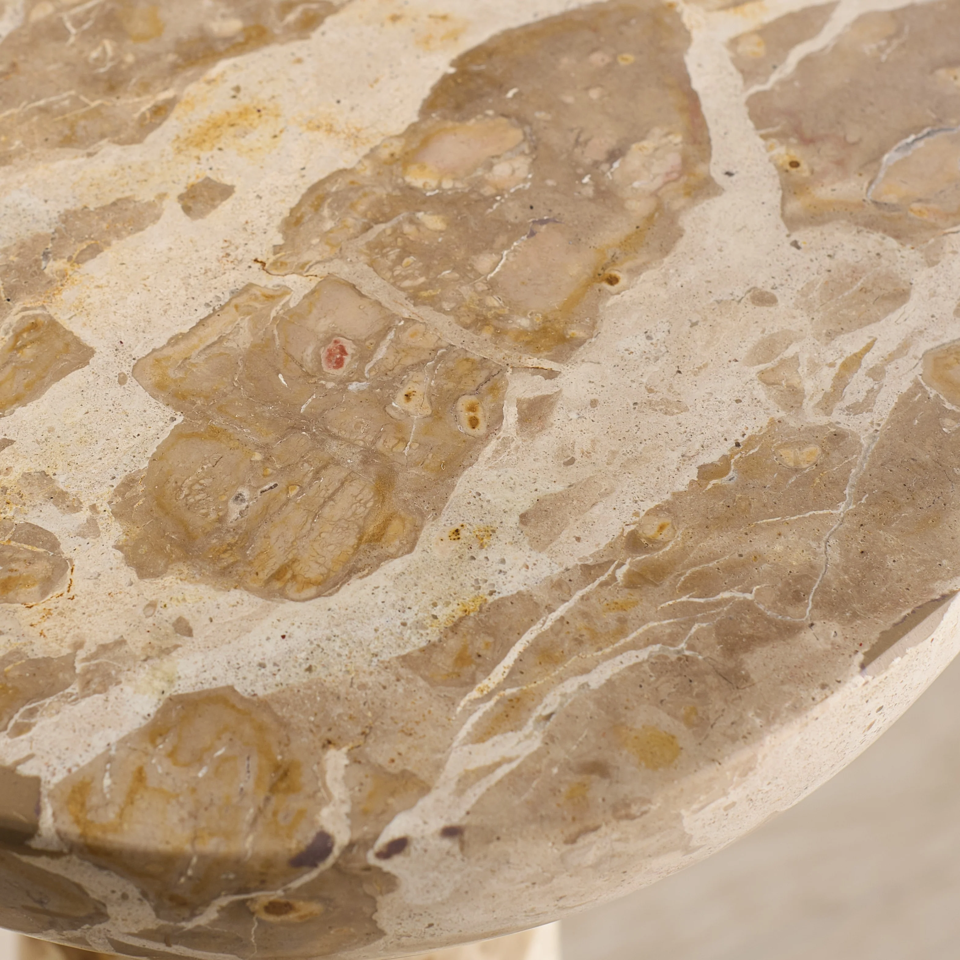 Glendale Round Marble Accent Table - Image 3