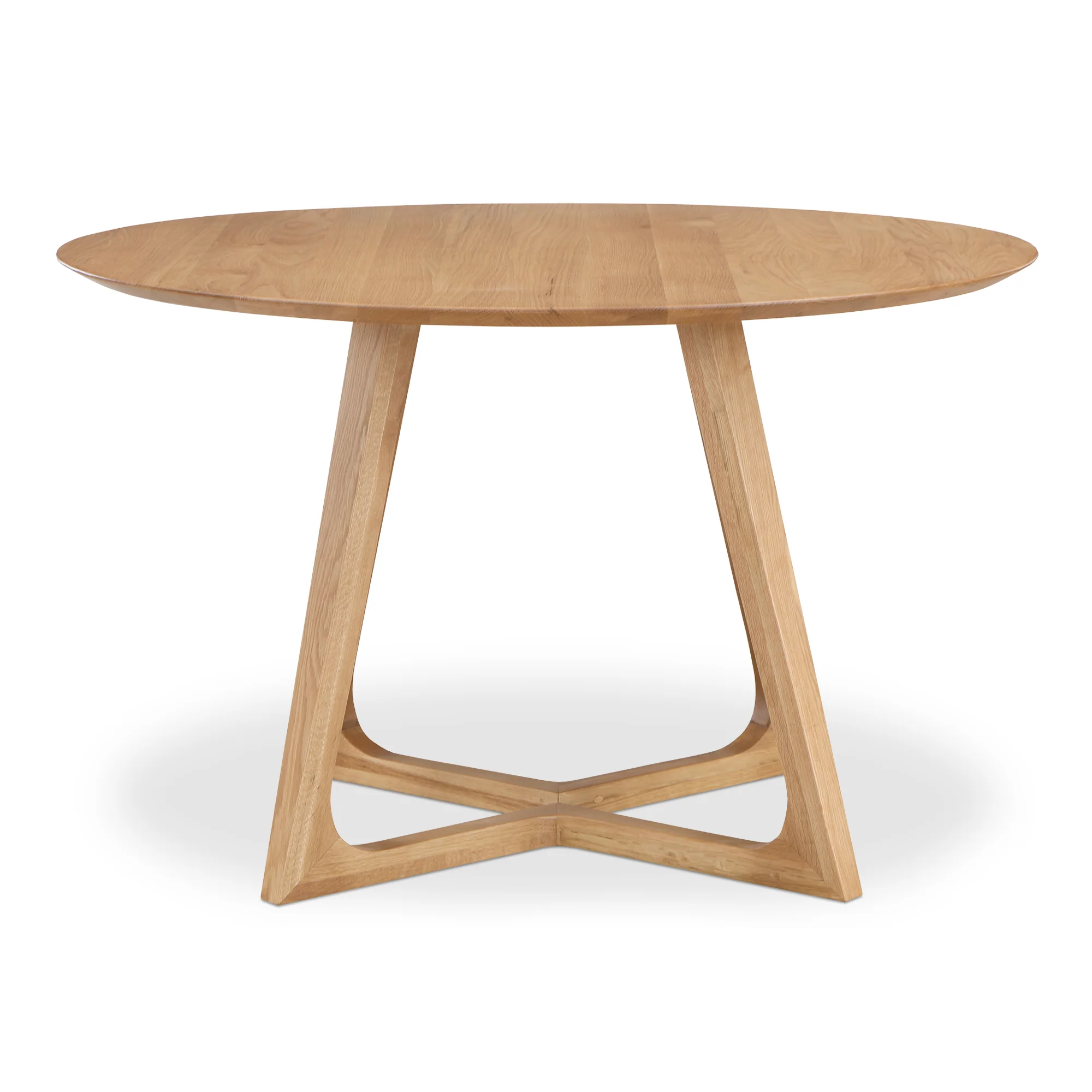 Godenza Dining Table Round Oak - Image 4