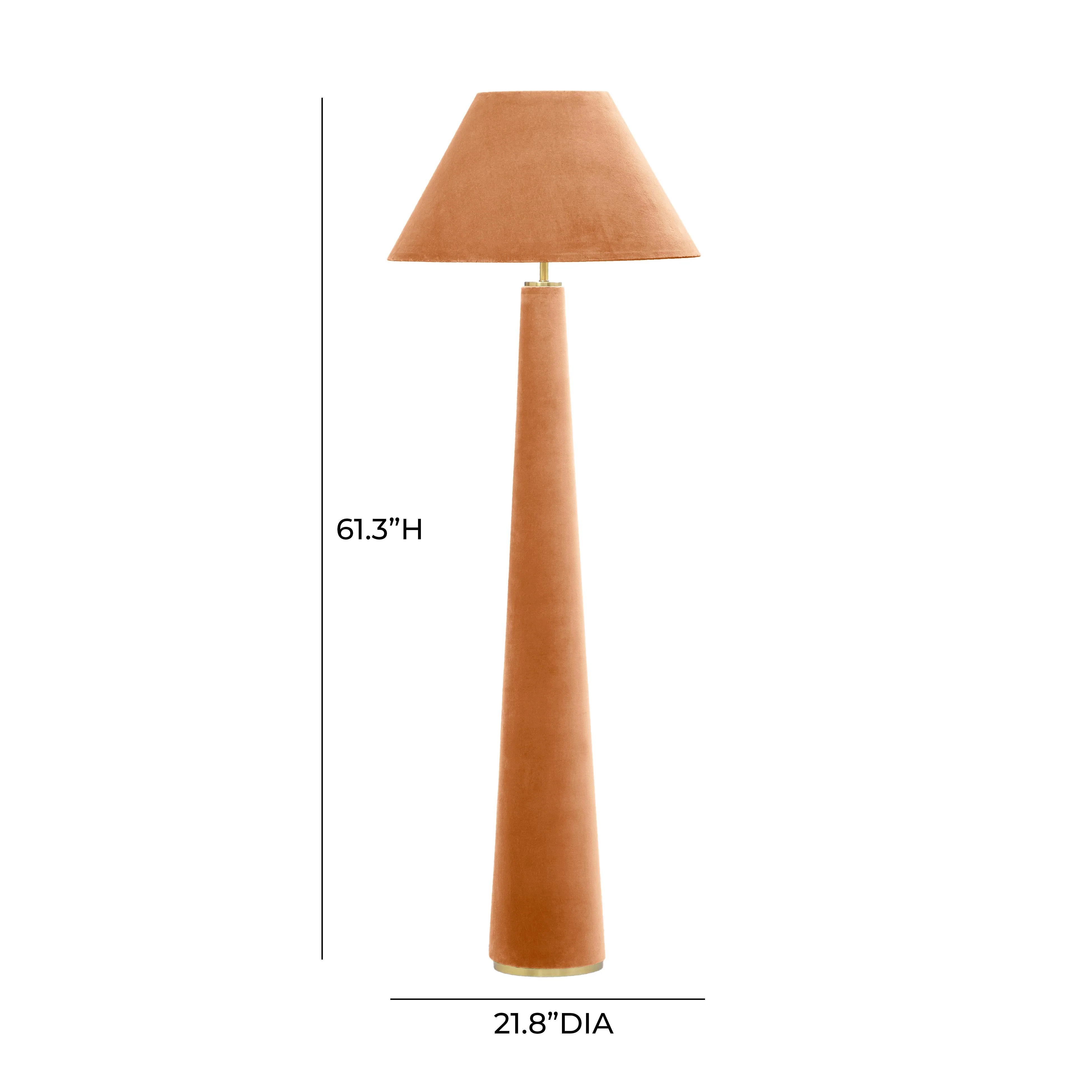 Graham Velvet Floor Lamp - Image 5