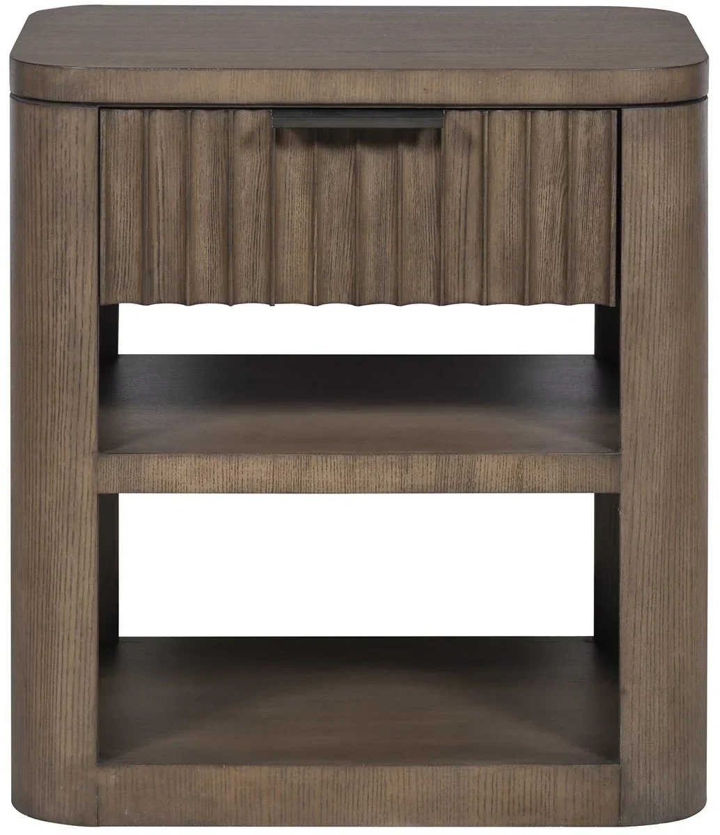 Grandhaven Fluted Front Nightstand Small - Image 2