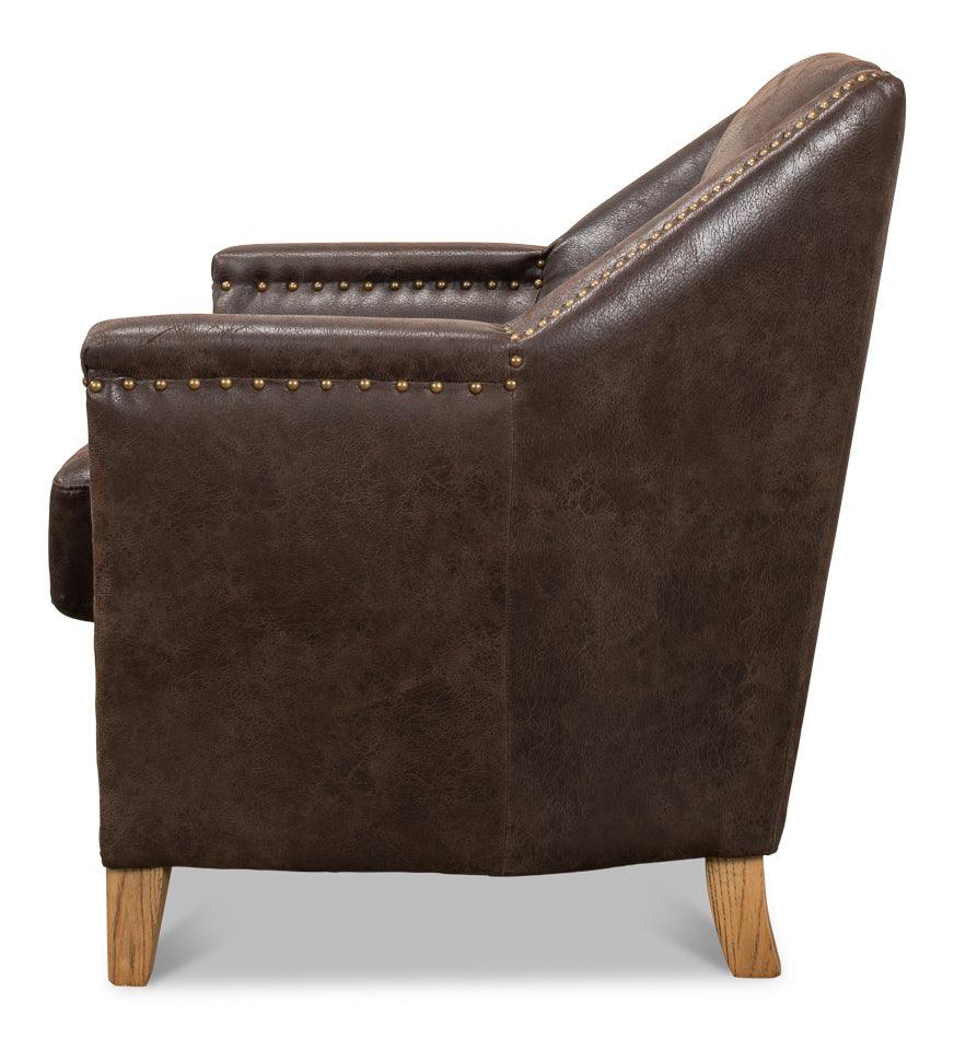 Granville Leather Chair - Image 3
