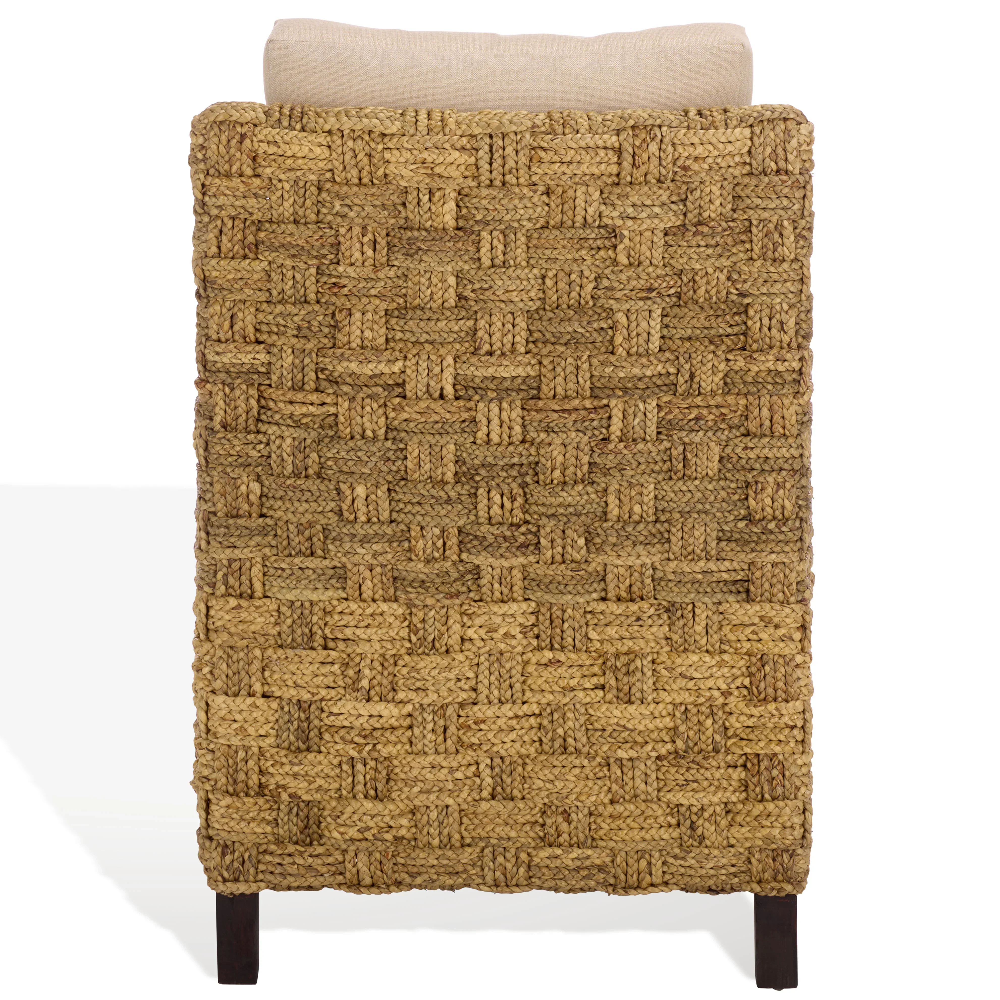 Gregory Tall Woven Water Hyacinth Accent Chair - Image 4