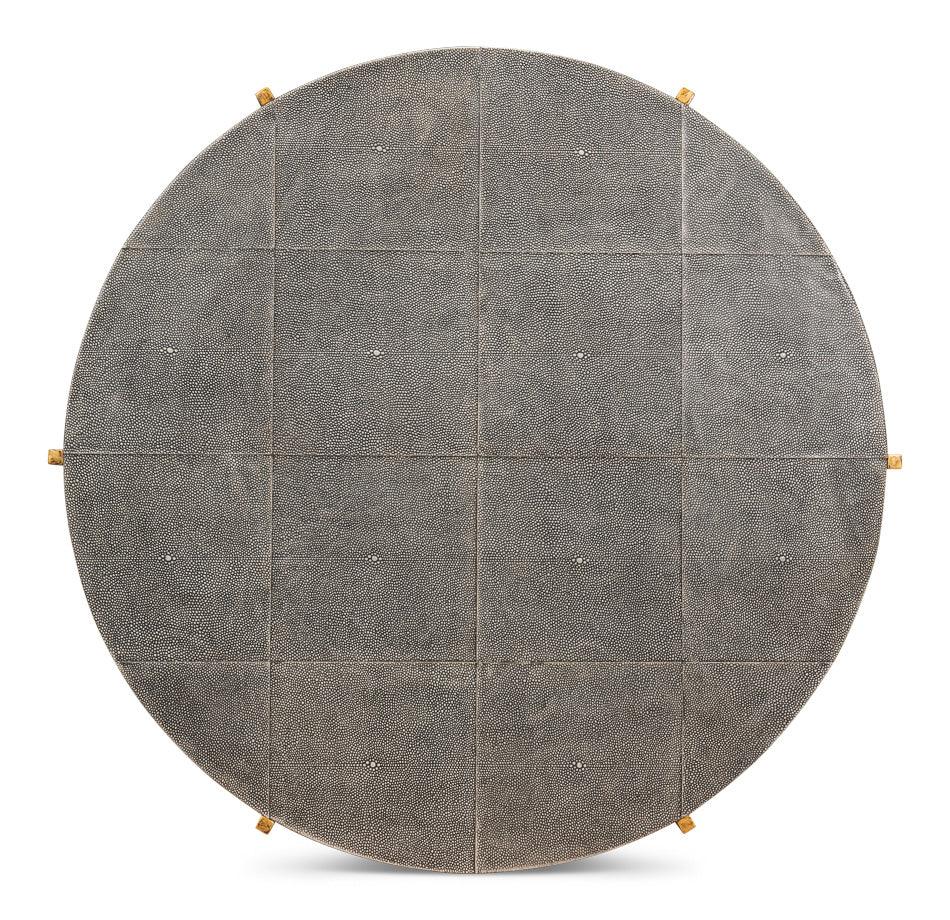 Grey Shagreen Coffee Table - Image 4