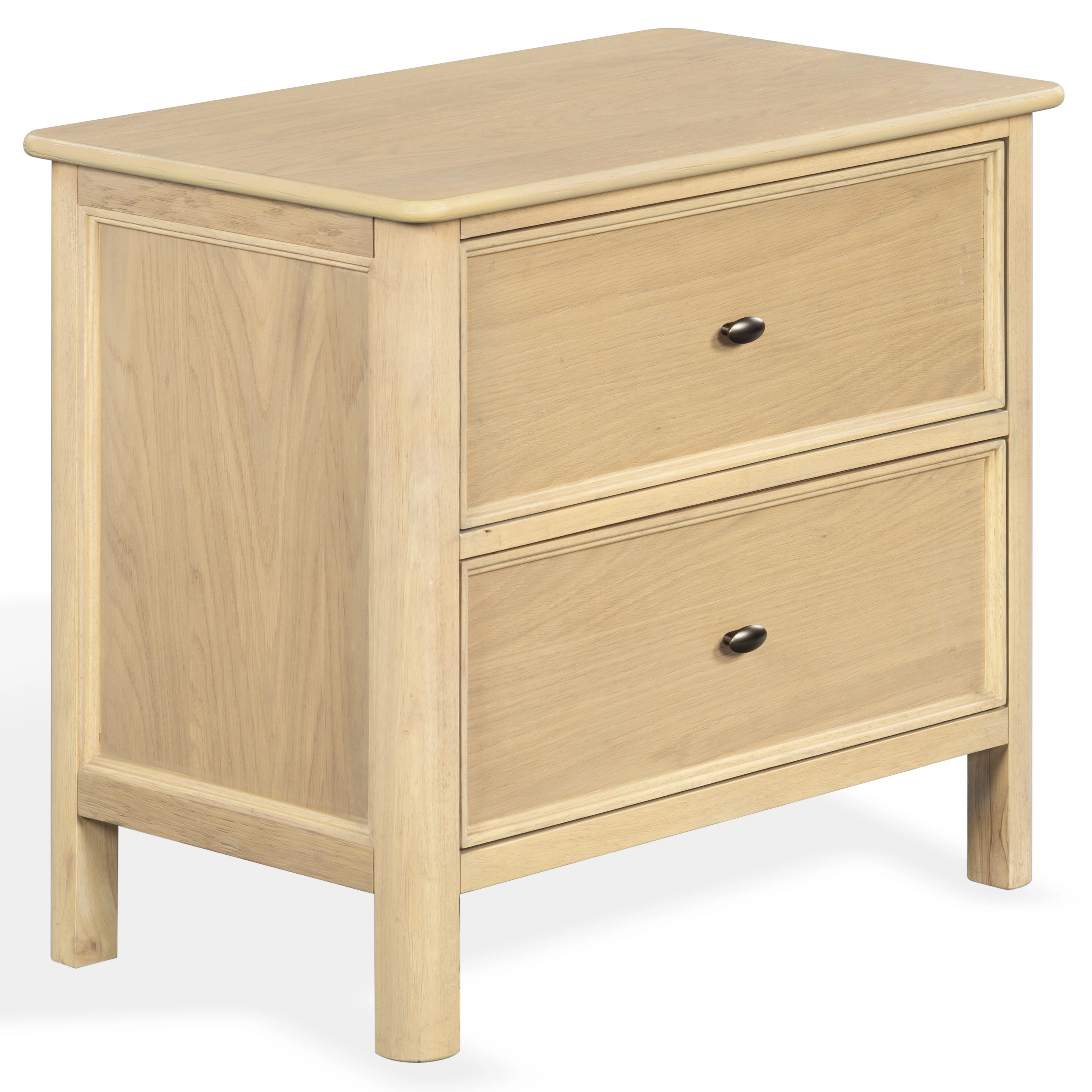 Hannaleigh 2 Drawer Wood Nightstand - Image 11