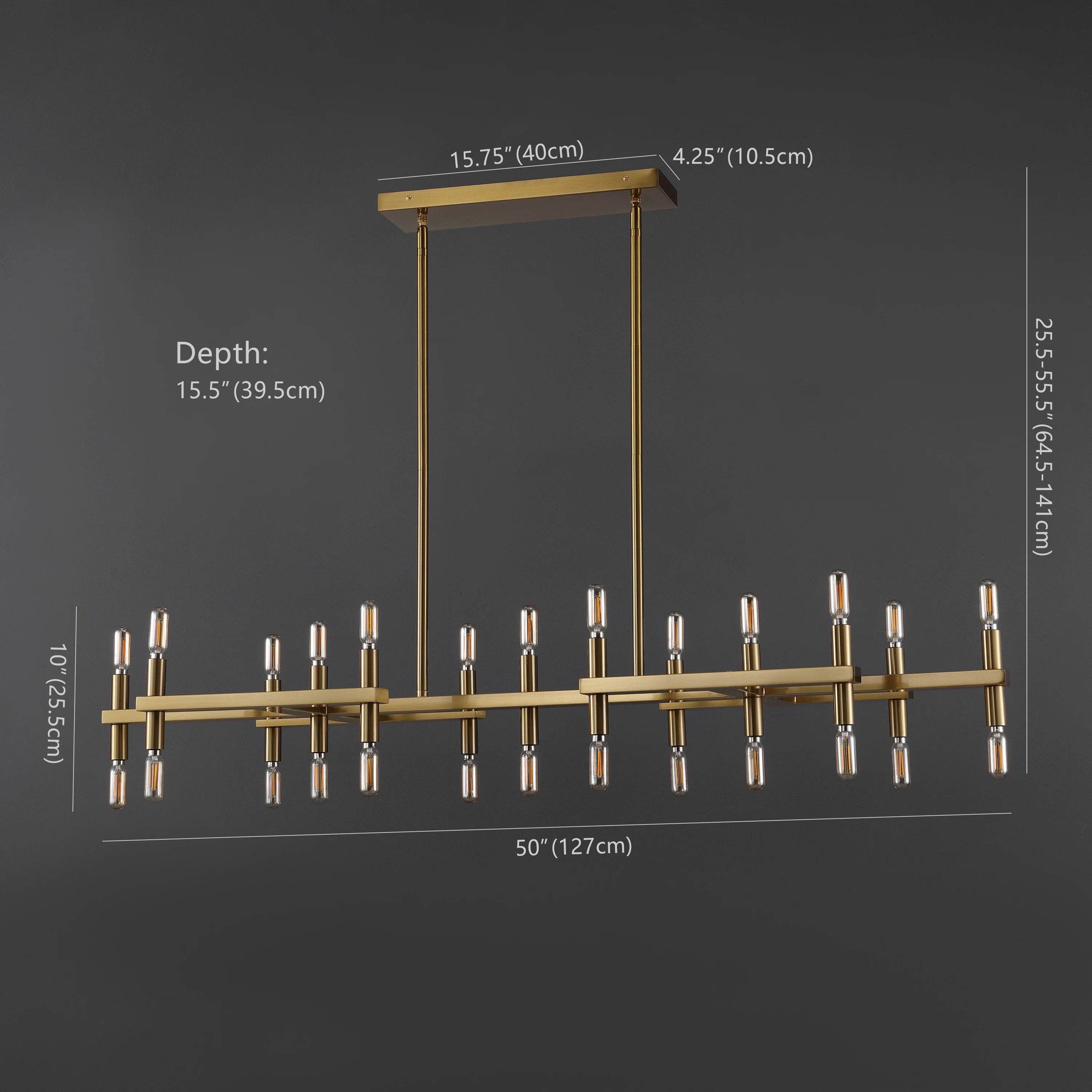 Harald Metal Chandelier - Image 4