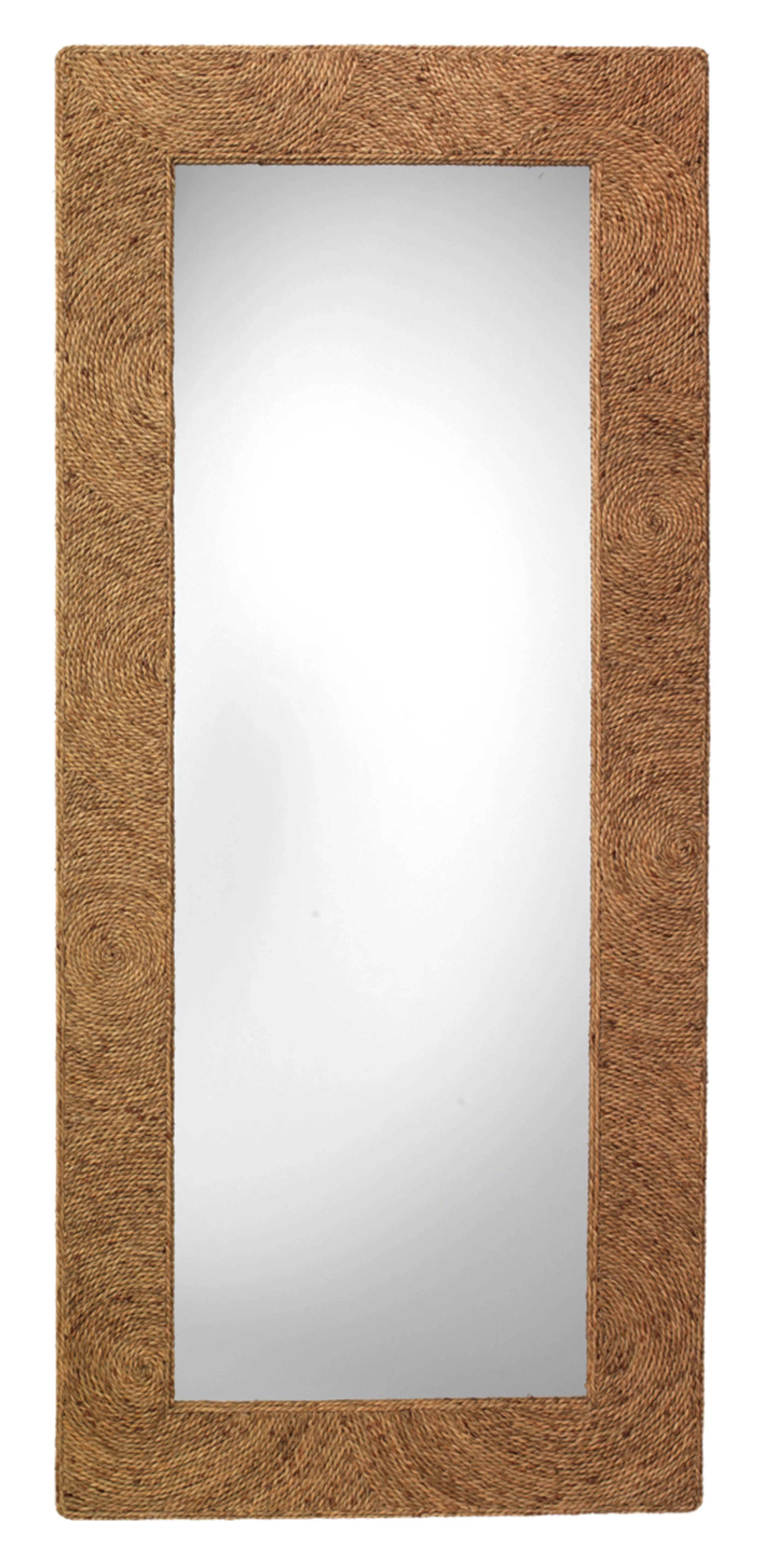 Harbor Seagrass Rectangle Floor Mirror