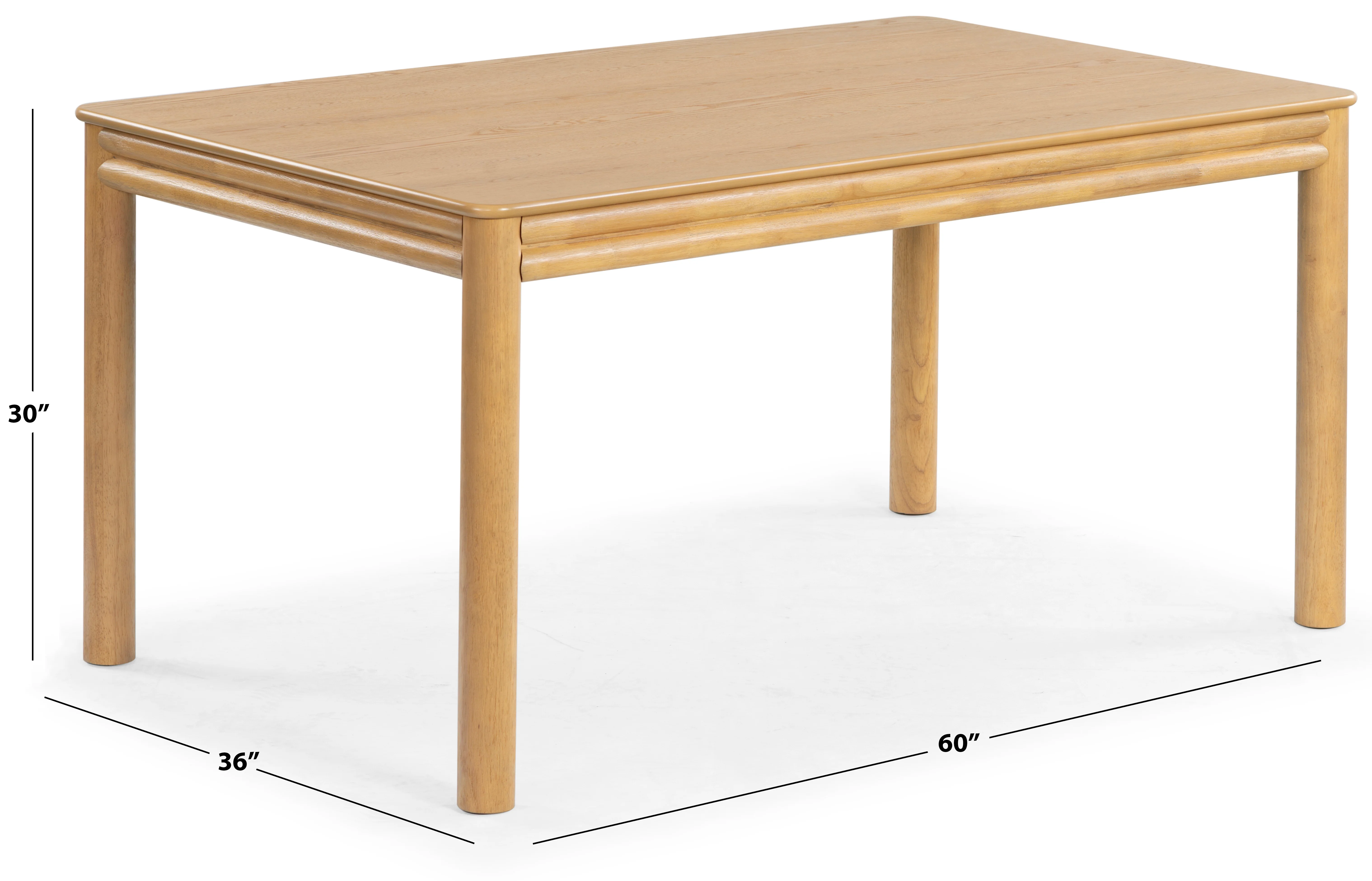 Harriette 60" Rectangle Dining Table - Image 6
