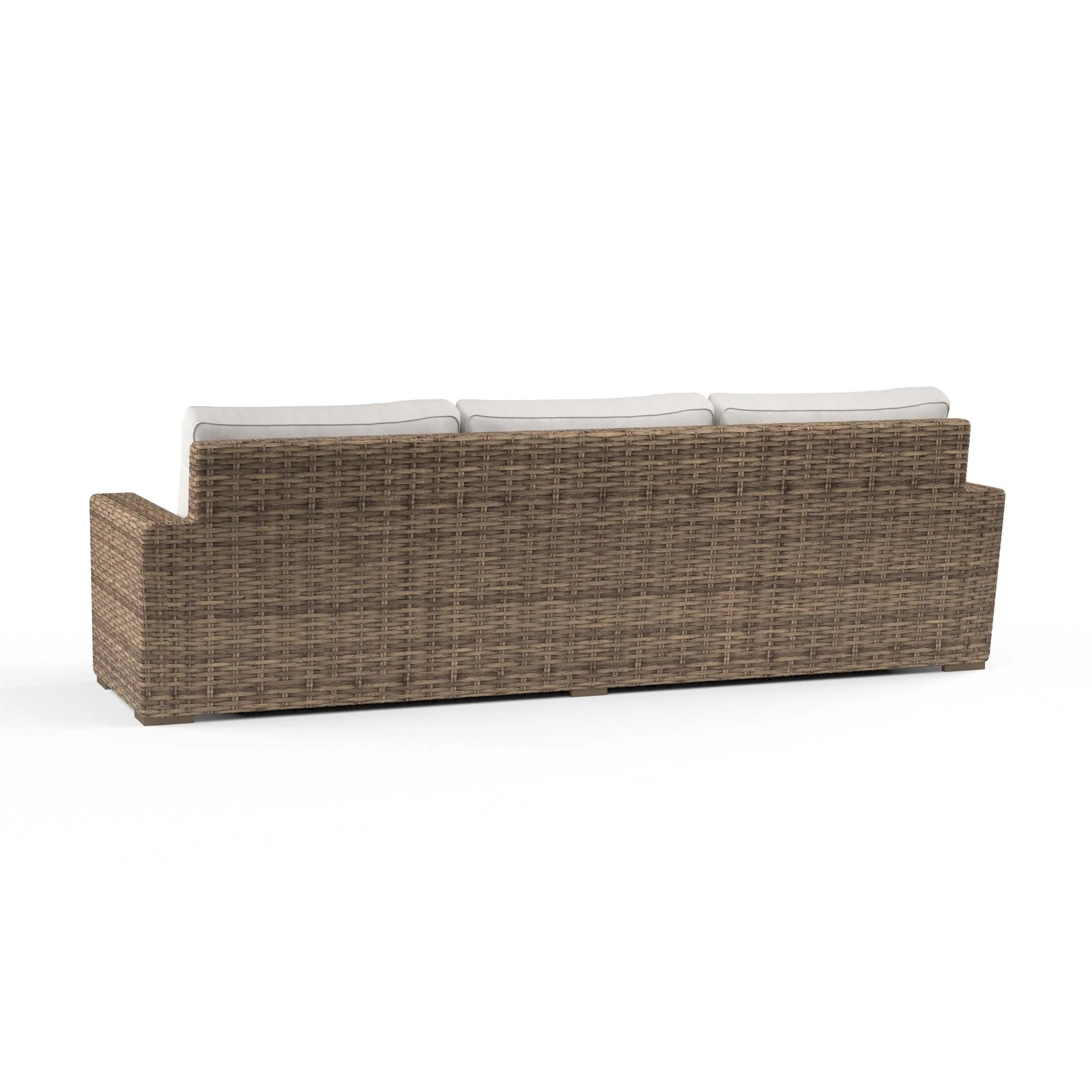 Havana Sofa in Canvas Flax w/ Self Welt - Image 3