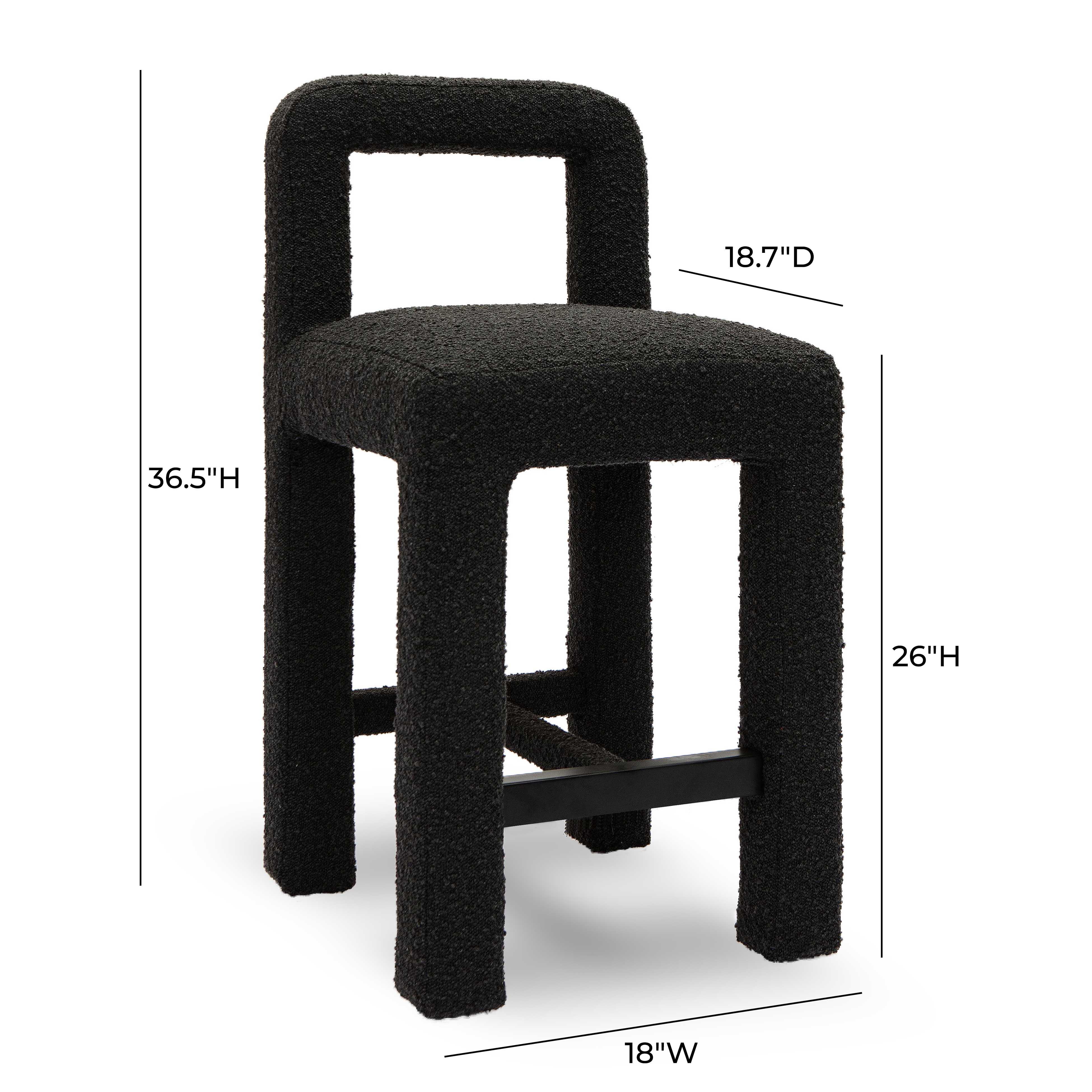 Hazel Performance Boucle Counter Stool - Image 6