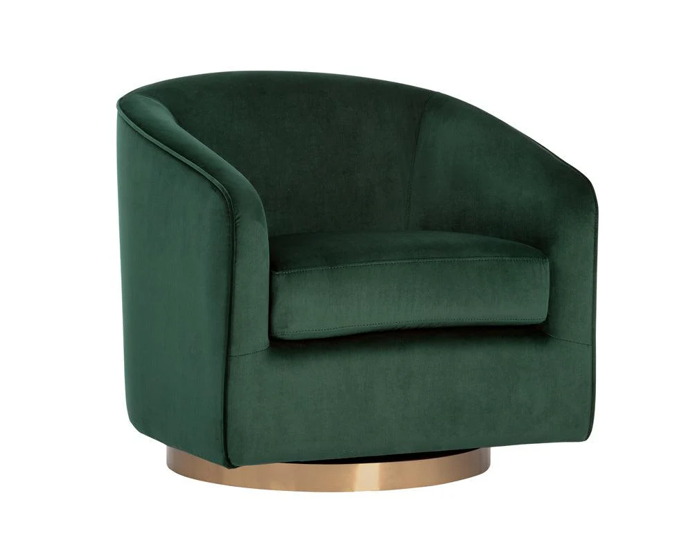 Hazel Swivel Lounge Chair - Image 11