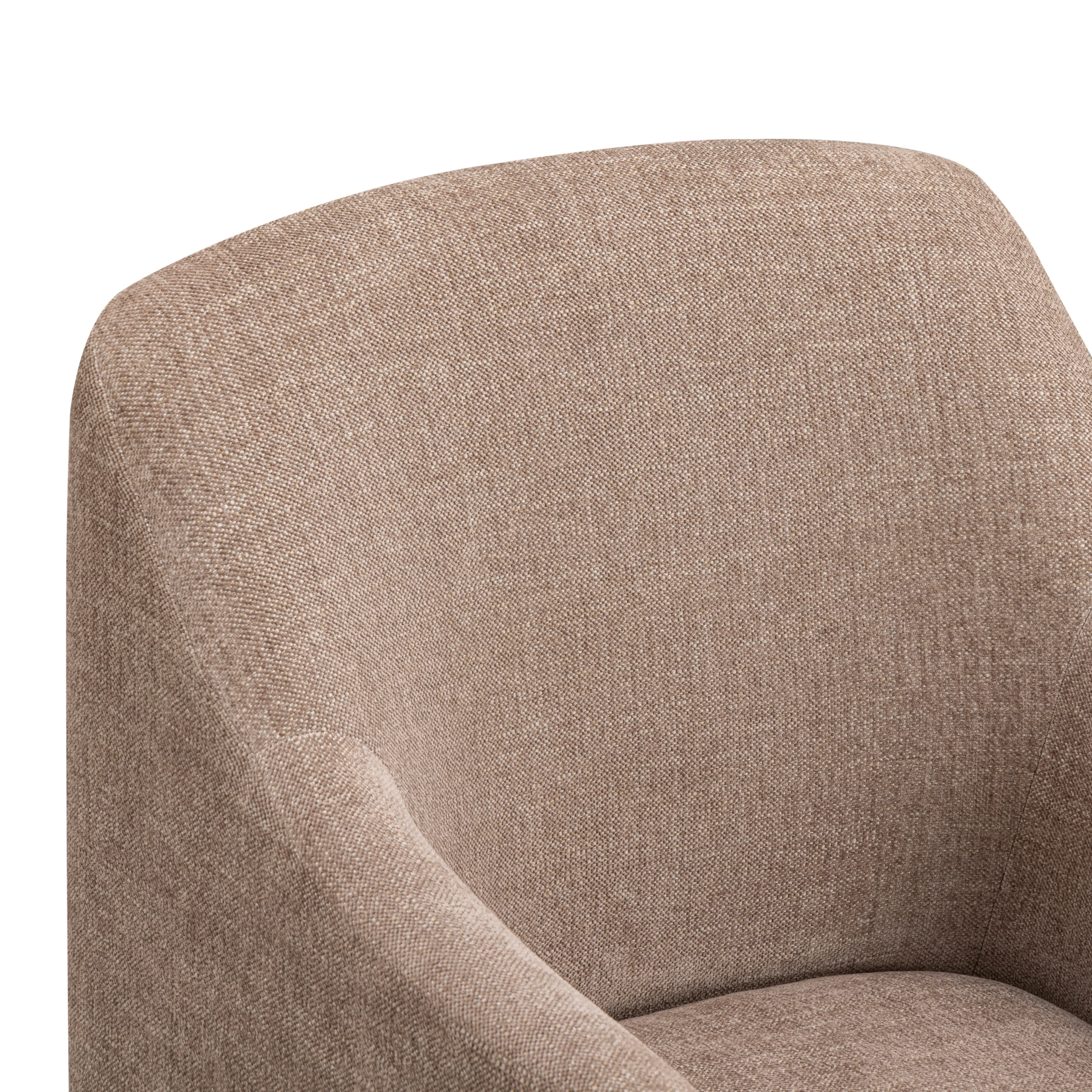 Helena Tall Textured Weave Performance Fabric Dining Chair - Image 5